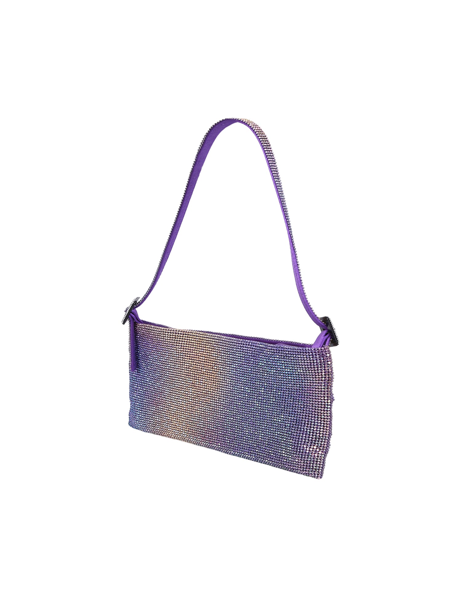 Shop Benedetta Bruzziches Lilac Shoulder Bag In Purple