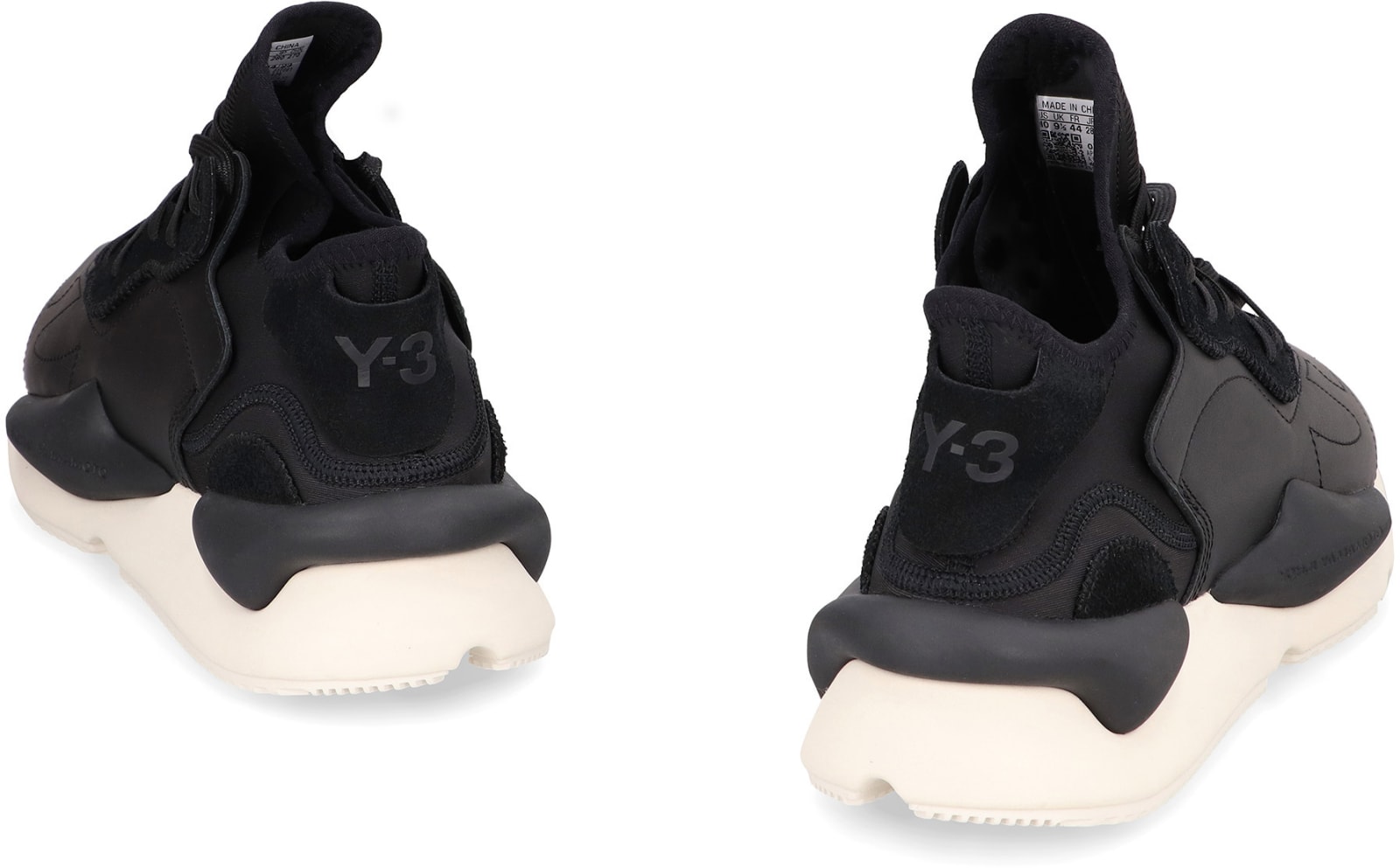 Shop Y-3 Kaiwa Low-top Sneakers In Black