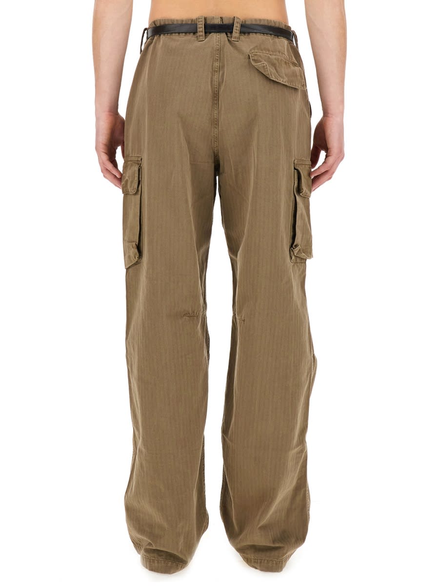 Shop Our Legacy Cargo Pants In Green