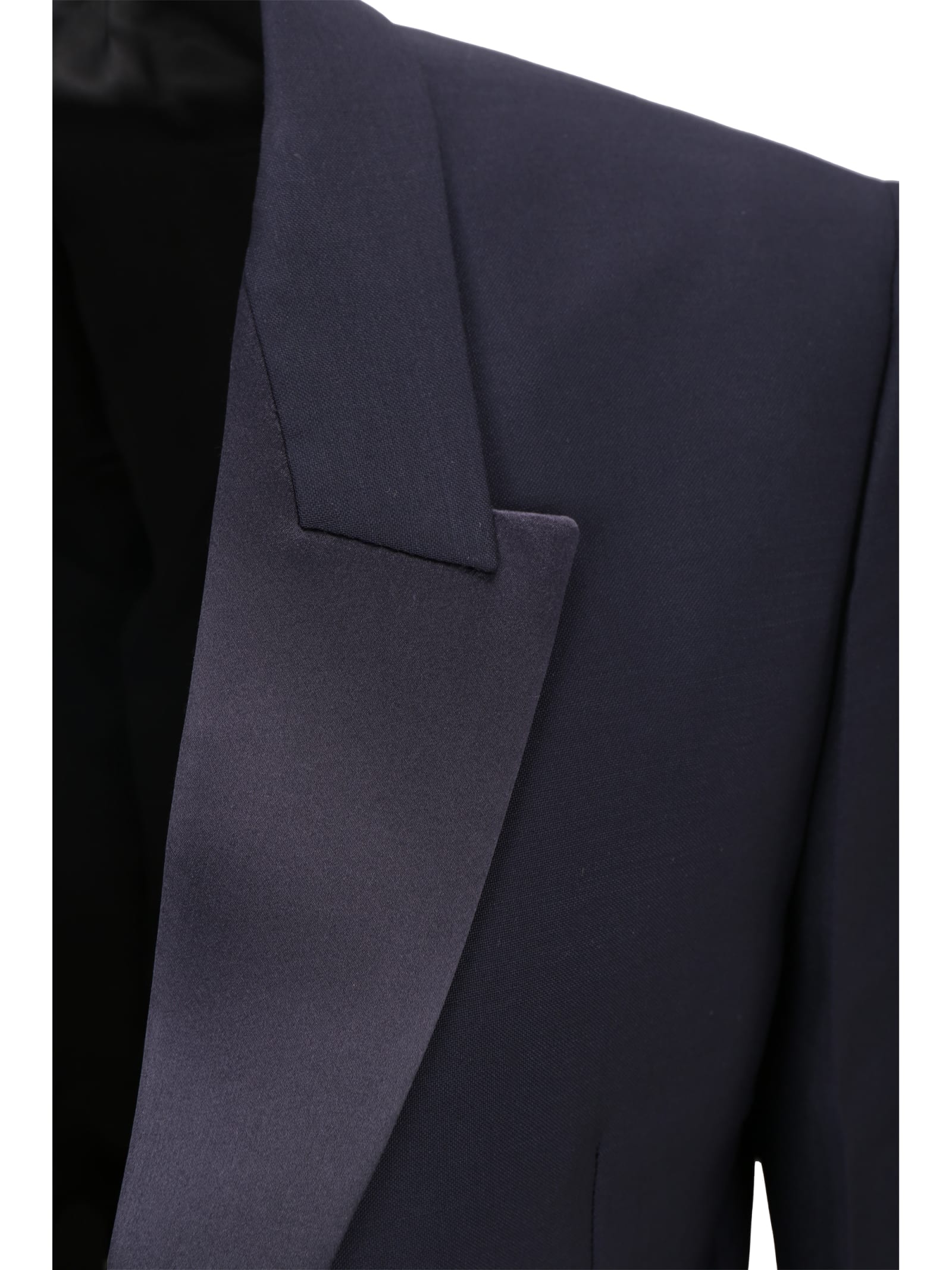 Givenchy Evening Blazer Jacket In Blue