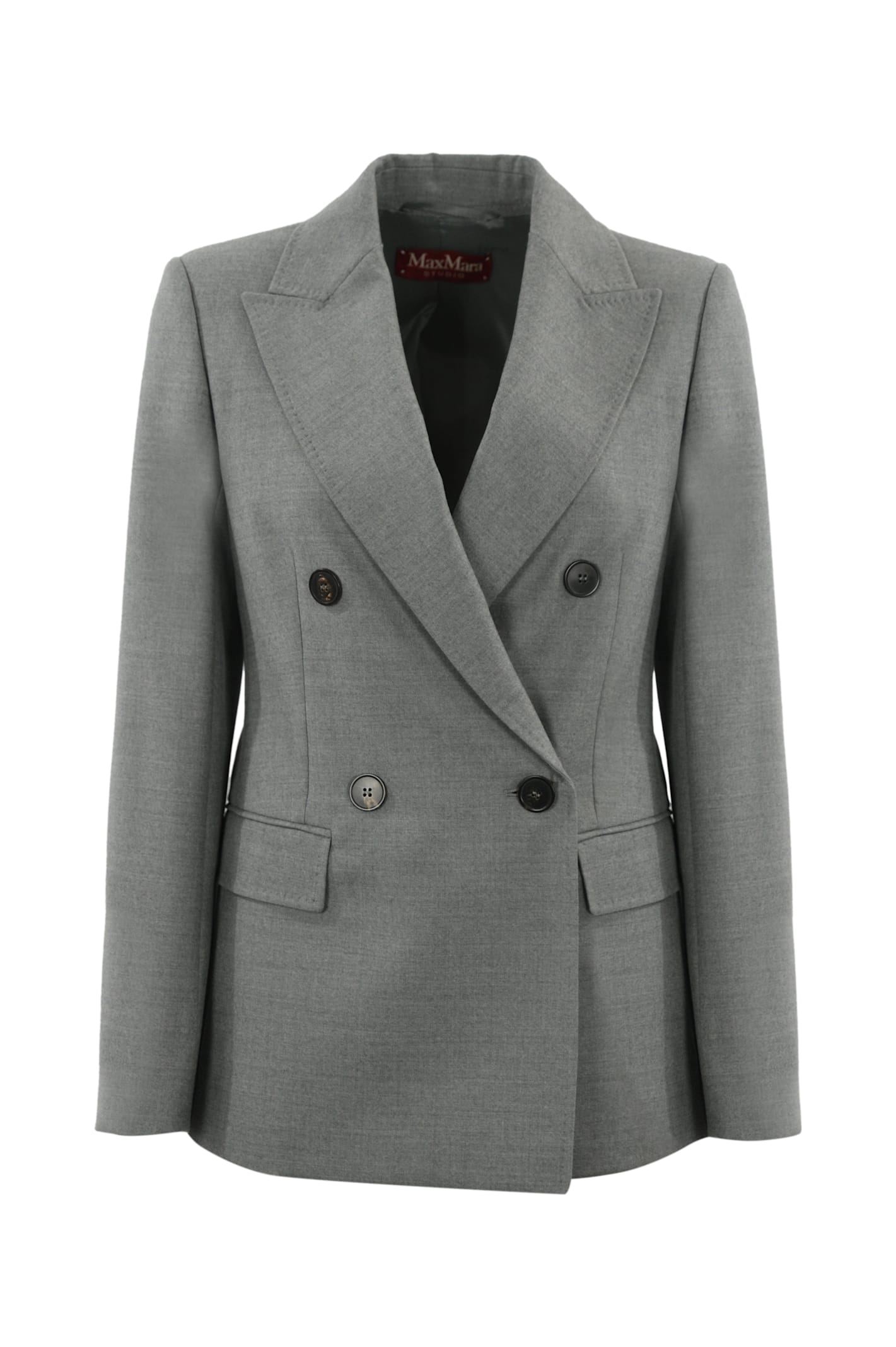 Double-breasted Cottage Wool Jacket