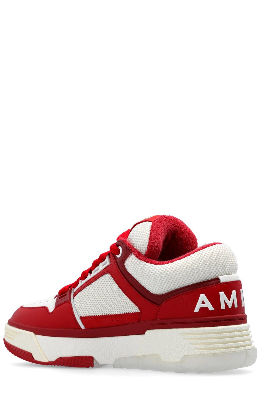 Shop Amiri Ma-1 Low-top Sneakers In Red/white