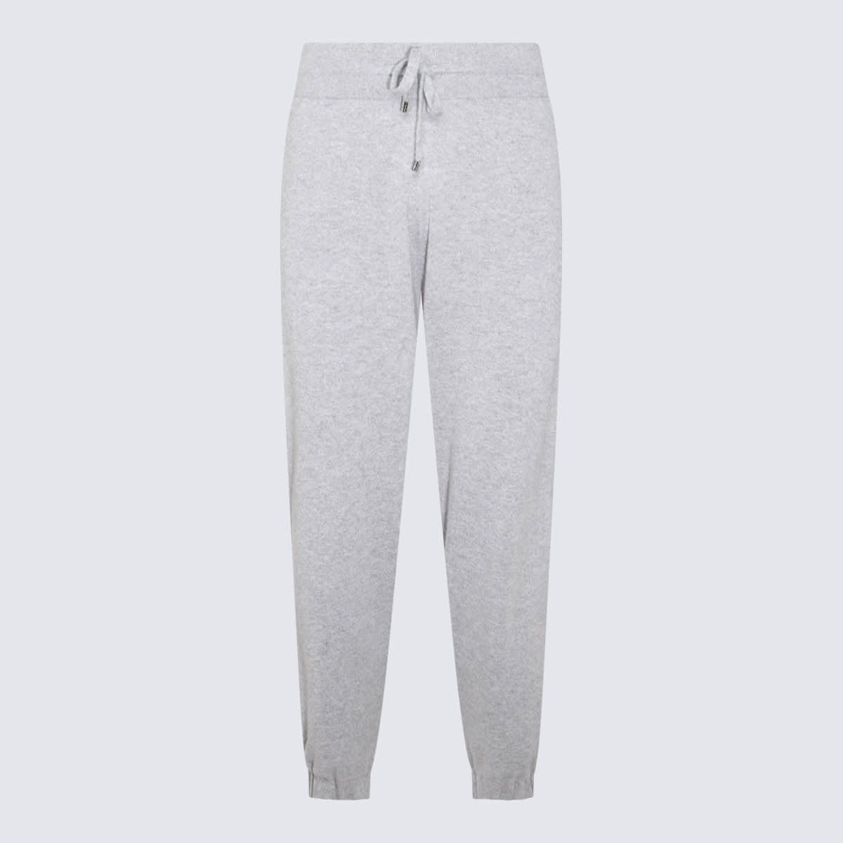 Shop Malo Grey Wool Pants In Cemento