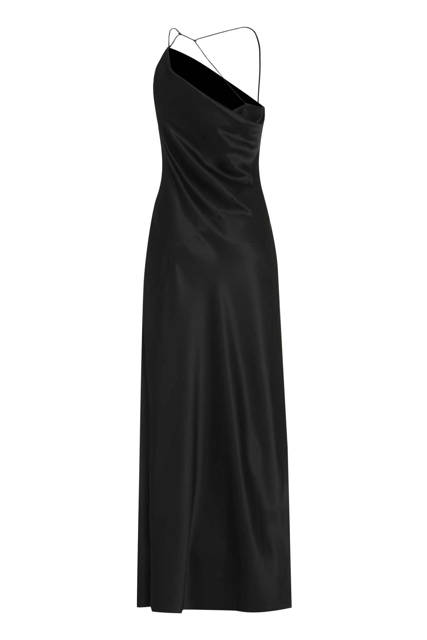 Shop Calvin Klein Crepe Dress In Black