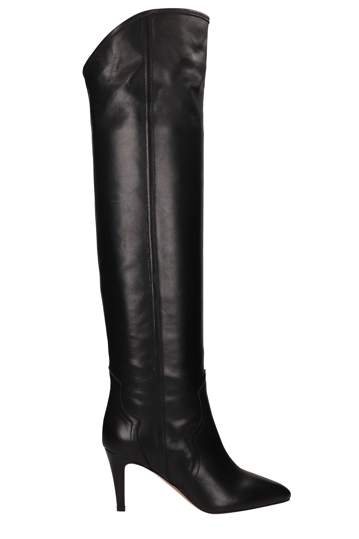 The Seller High Heels Boots In Black Leather