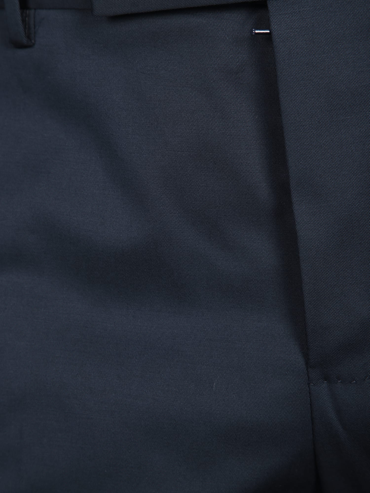 Pt Torino Rebel Stretch Cotton Twill Pants In Blue