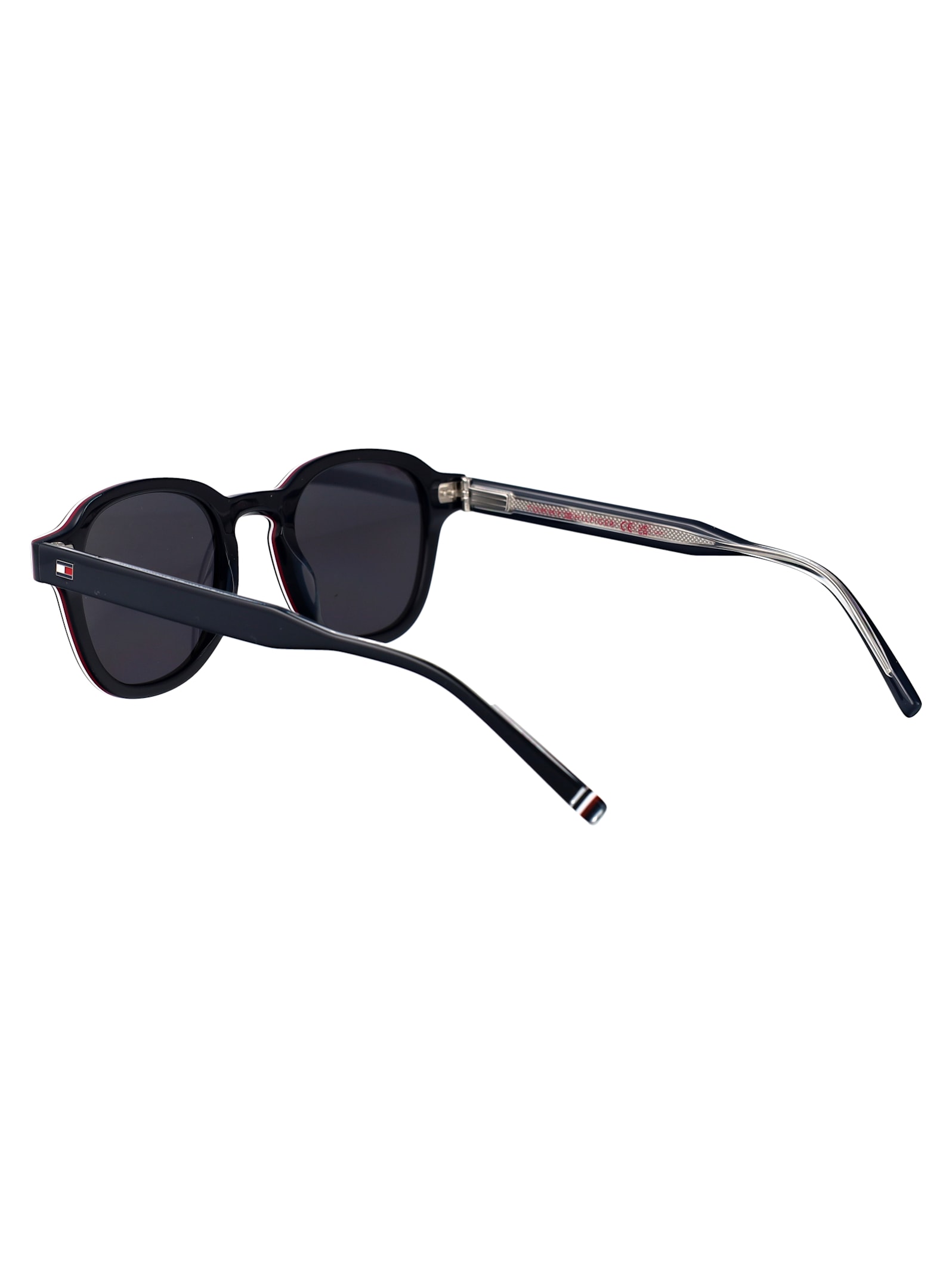 Tommy Hilfiger Square-frame Sunglasses In Black