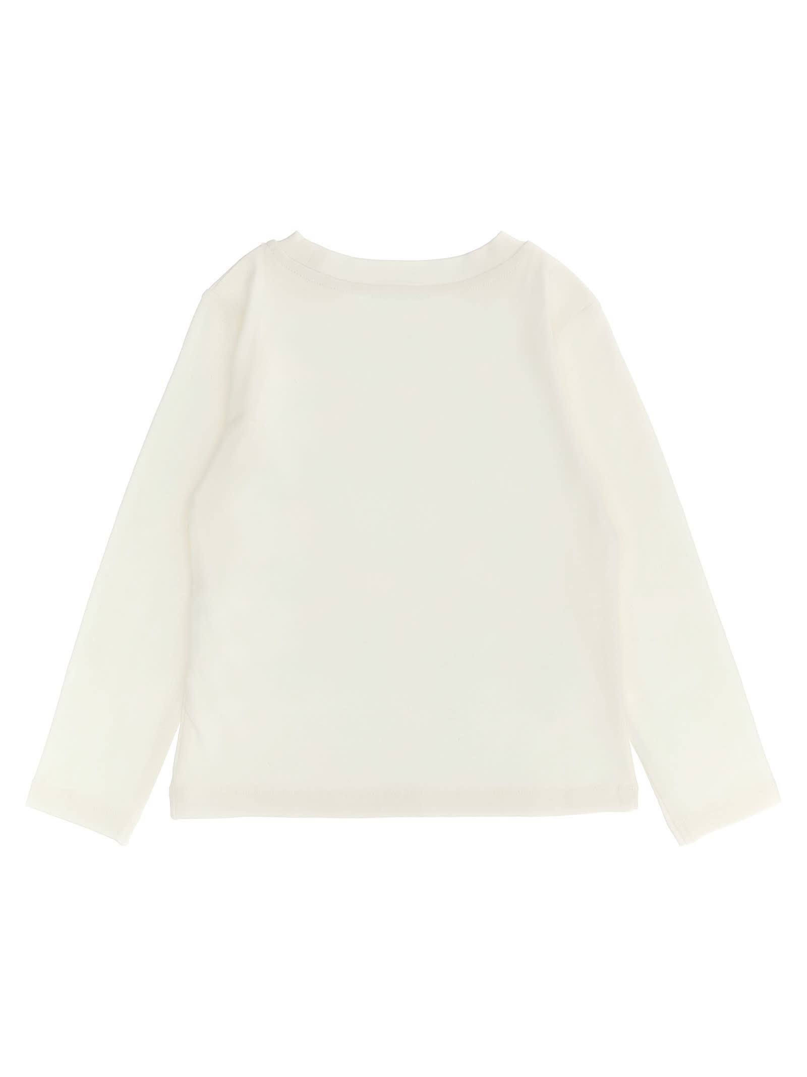 Moschino Teddy-bear Heart T-shirt In White