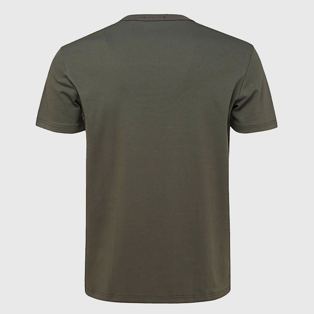 Shop Tom Ford Military Green Cotton Blend T-shirt