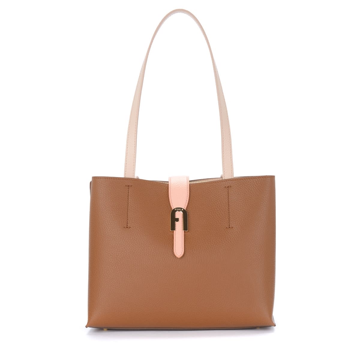 Furla Sofia M Shopping Bag In Leather Color Leather