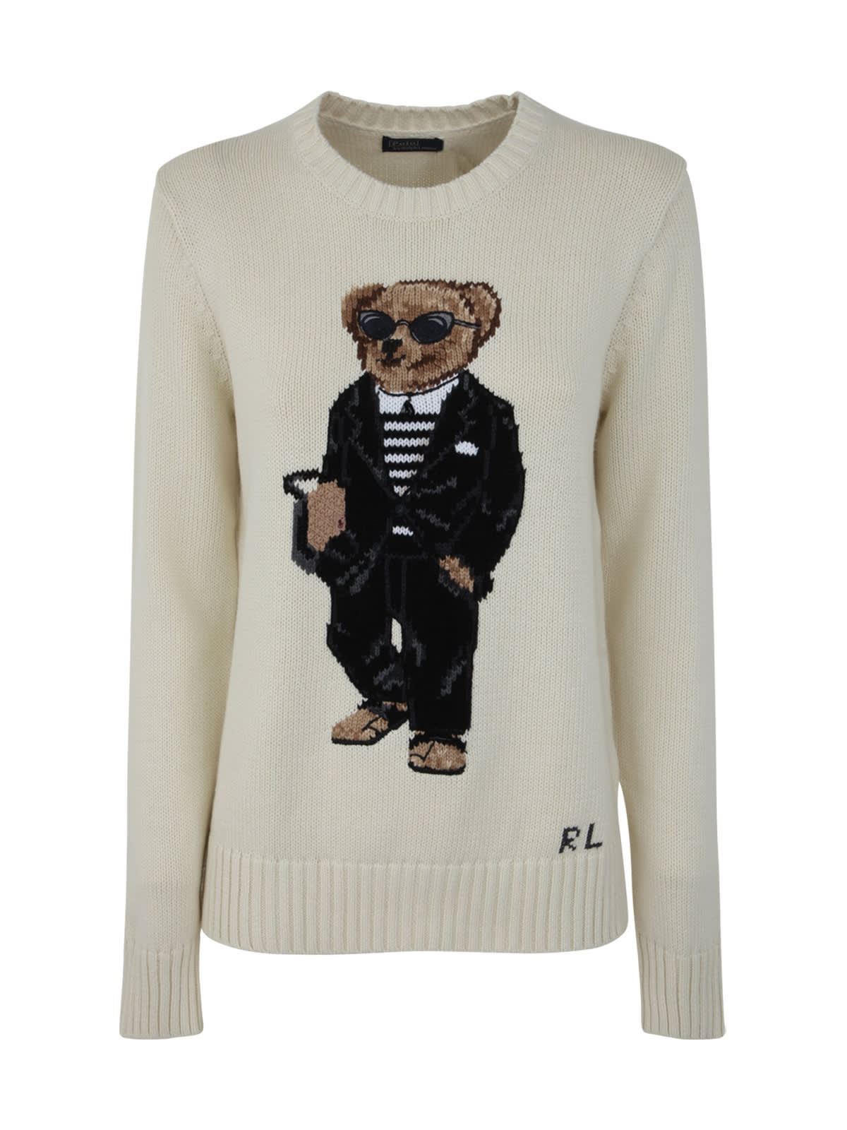 Polo Ralph Lauren "icon" Low Space Racing Boot In Chic Cream Multi