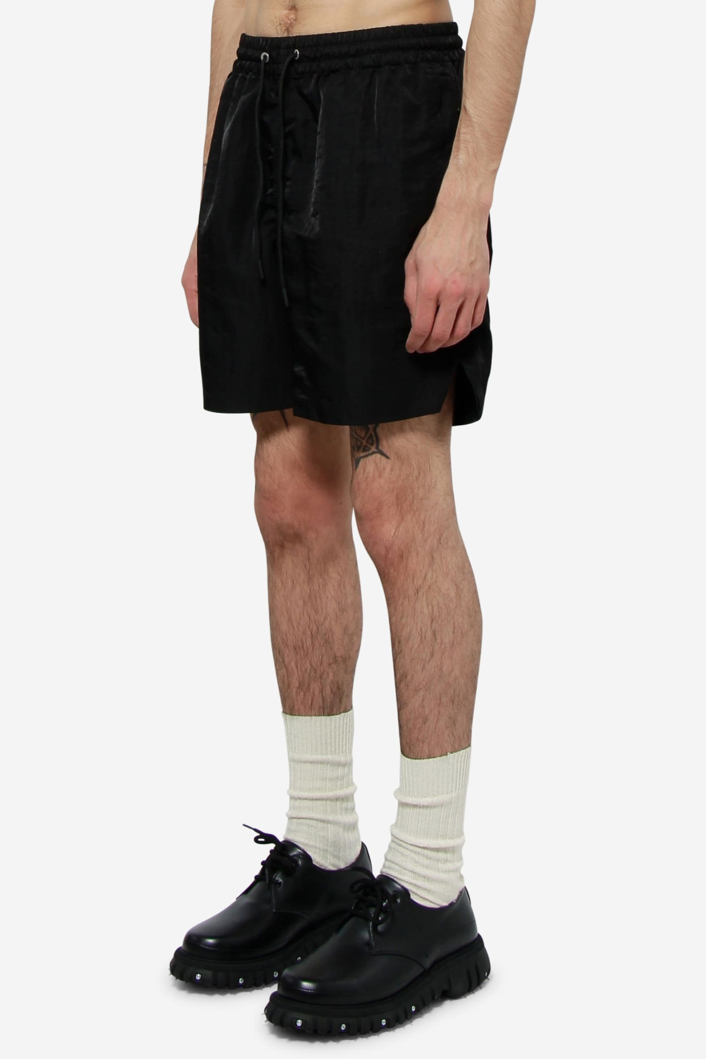 Shop Sunflower Mike Shorts In Black