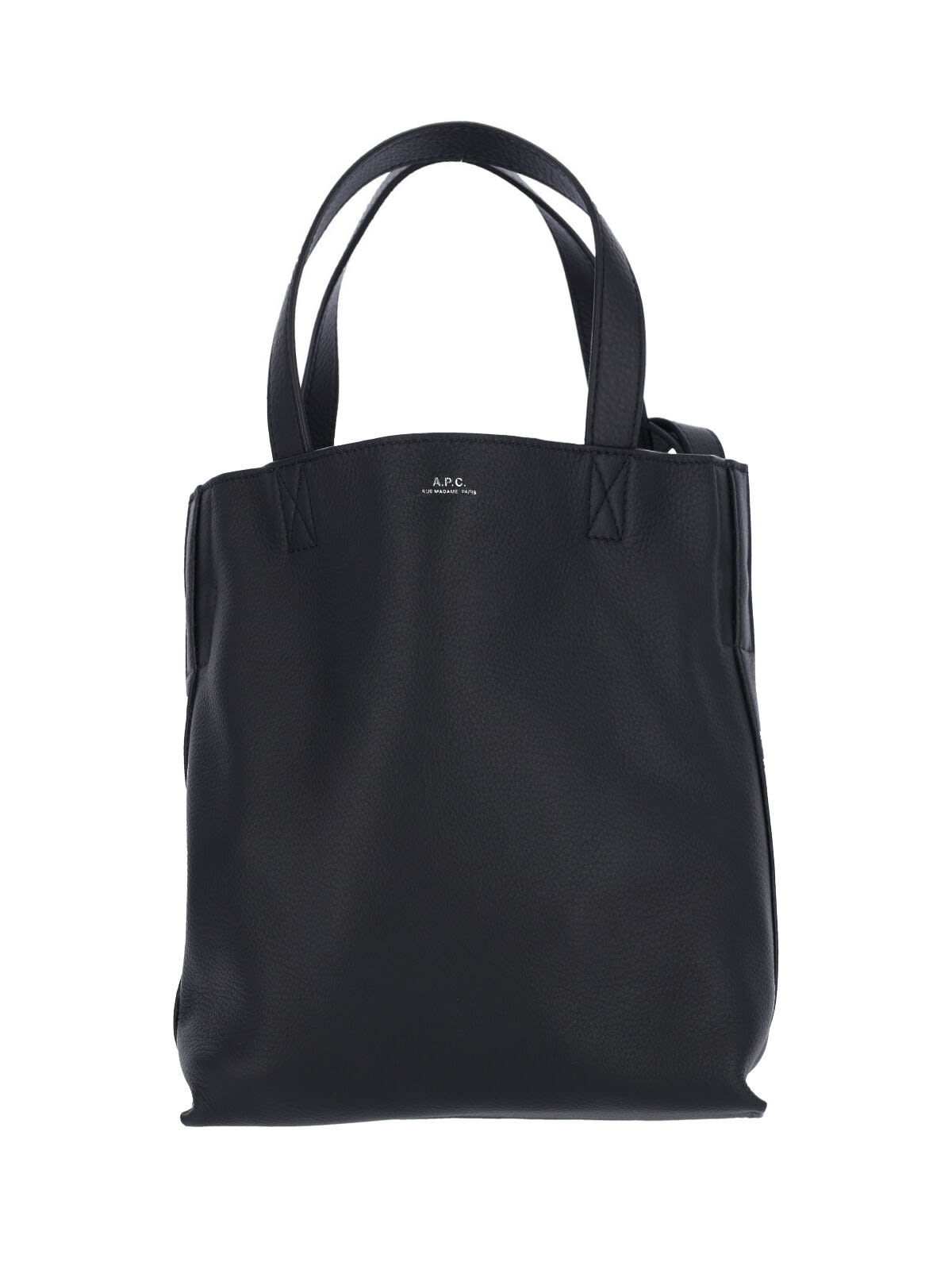 Apc Cabas Maiko Shopper Bag In Black