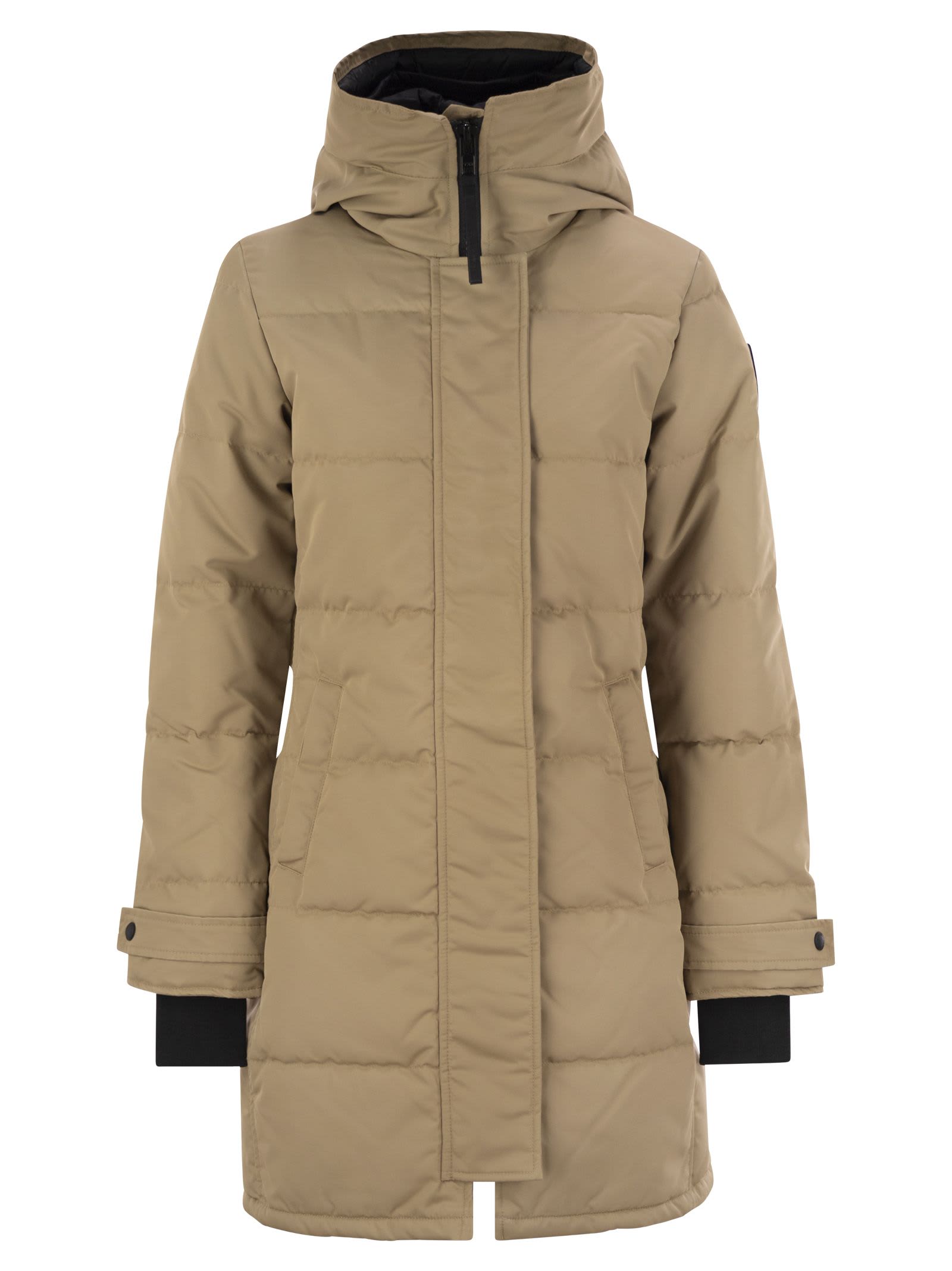 Canada Goose Shelburne – Padded Parka With Black Bagde