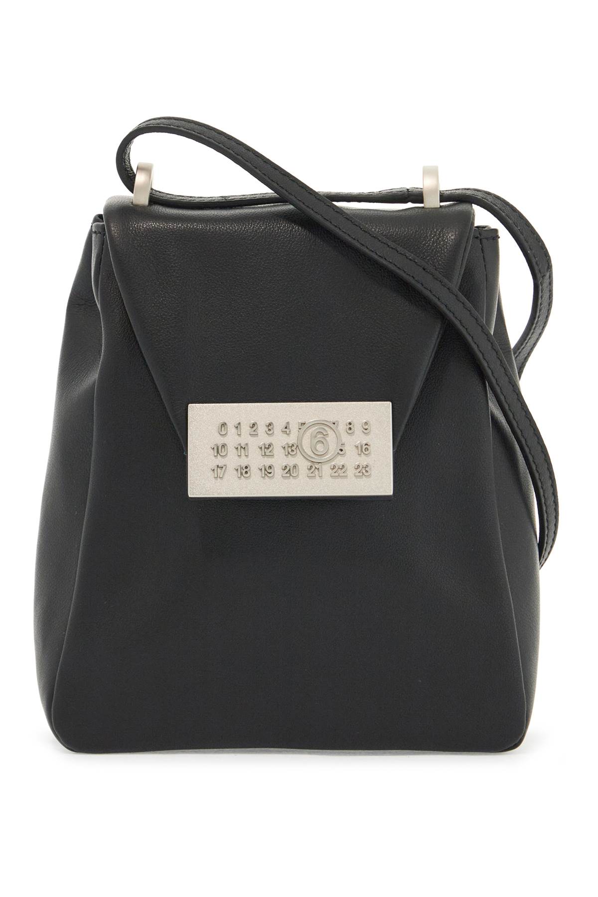 Mm6 Maison Margiela Small Numeric Shoulder Bag In Black (black)