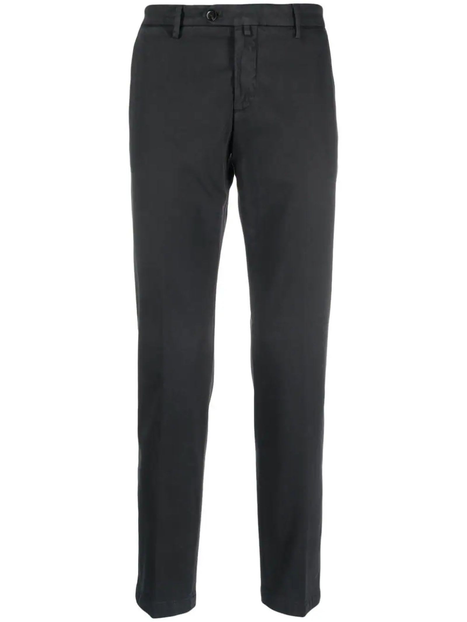 1949 Dark Grey Stretch-cotton Trousers