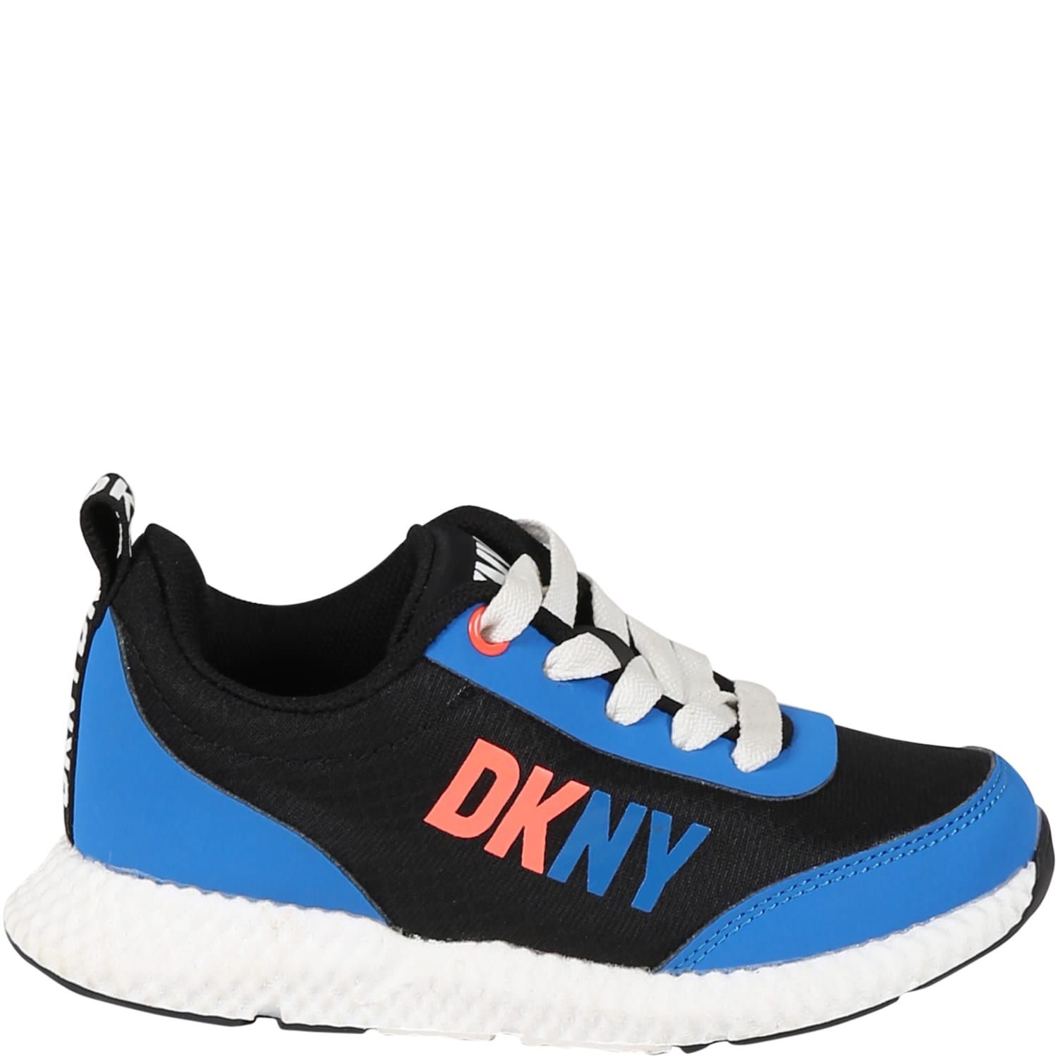 Dkny Multicolor Sneakers For Kids With Logo