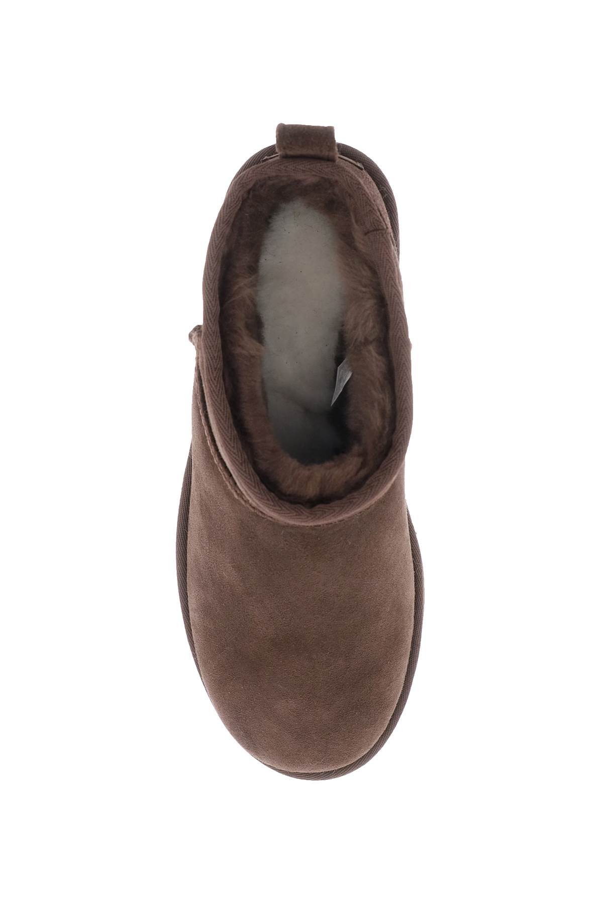 Ugg Classic Ultra Mini Womens Suede Ankle Bootie Slippers