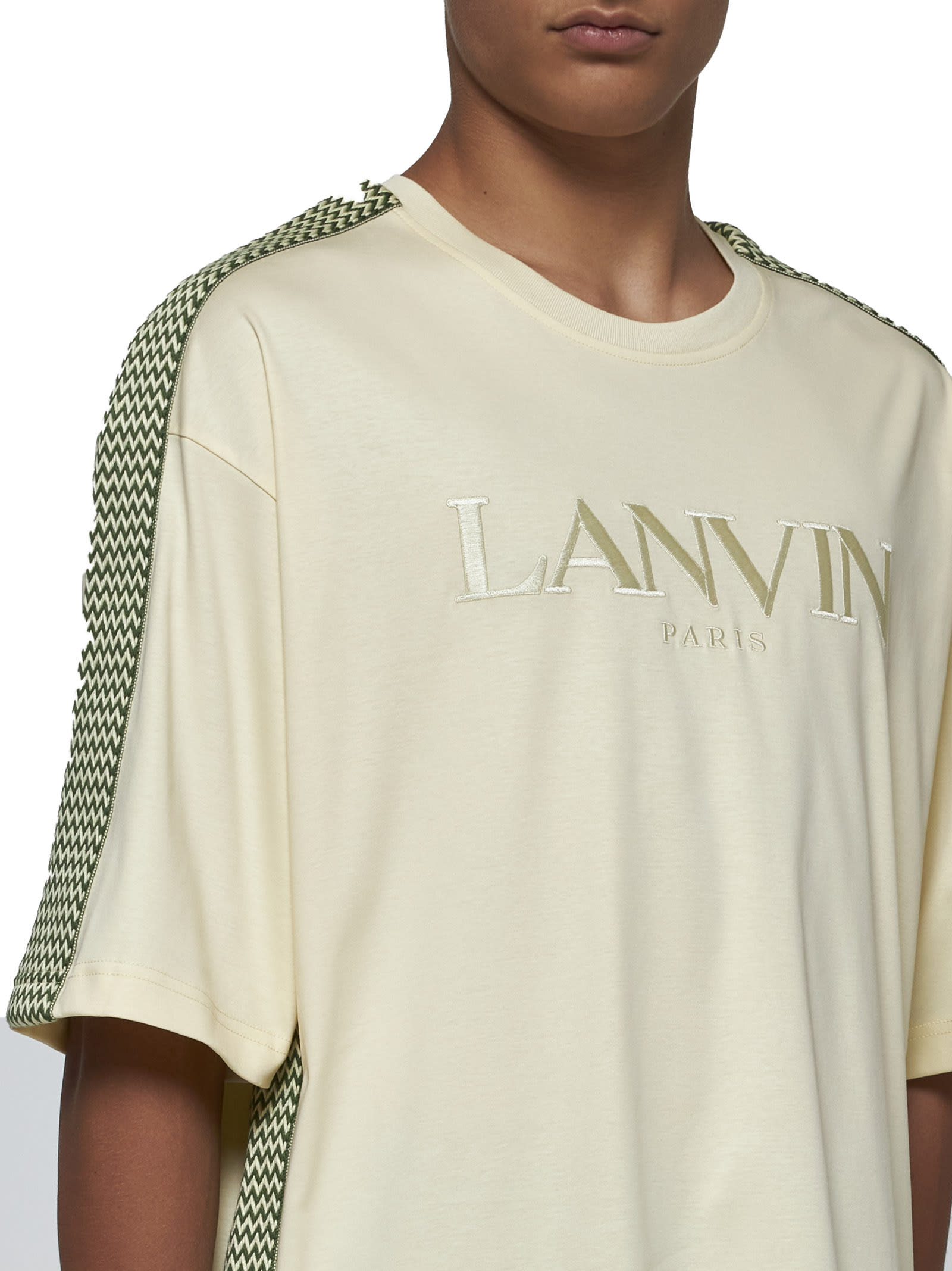 Shop Lanvin T-shirt In Quartz