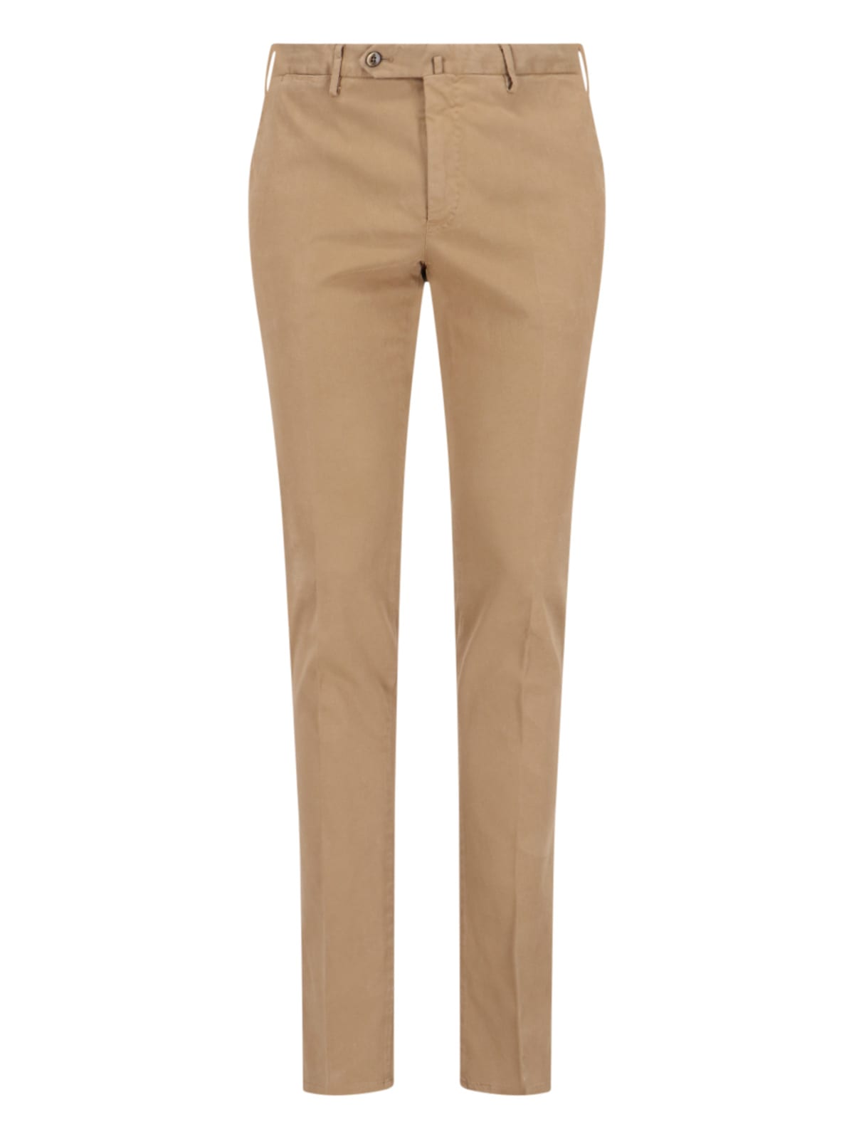 Shop Pt Torino Chinos In Brown