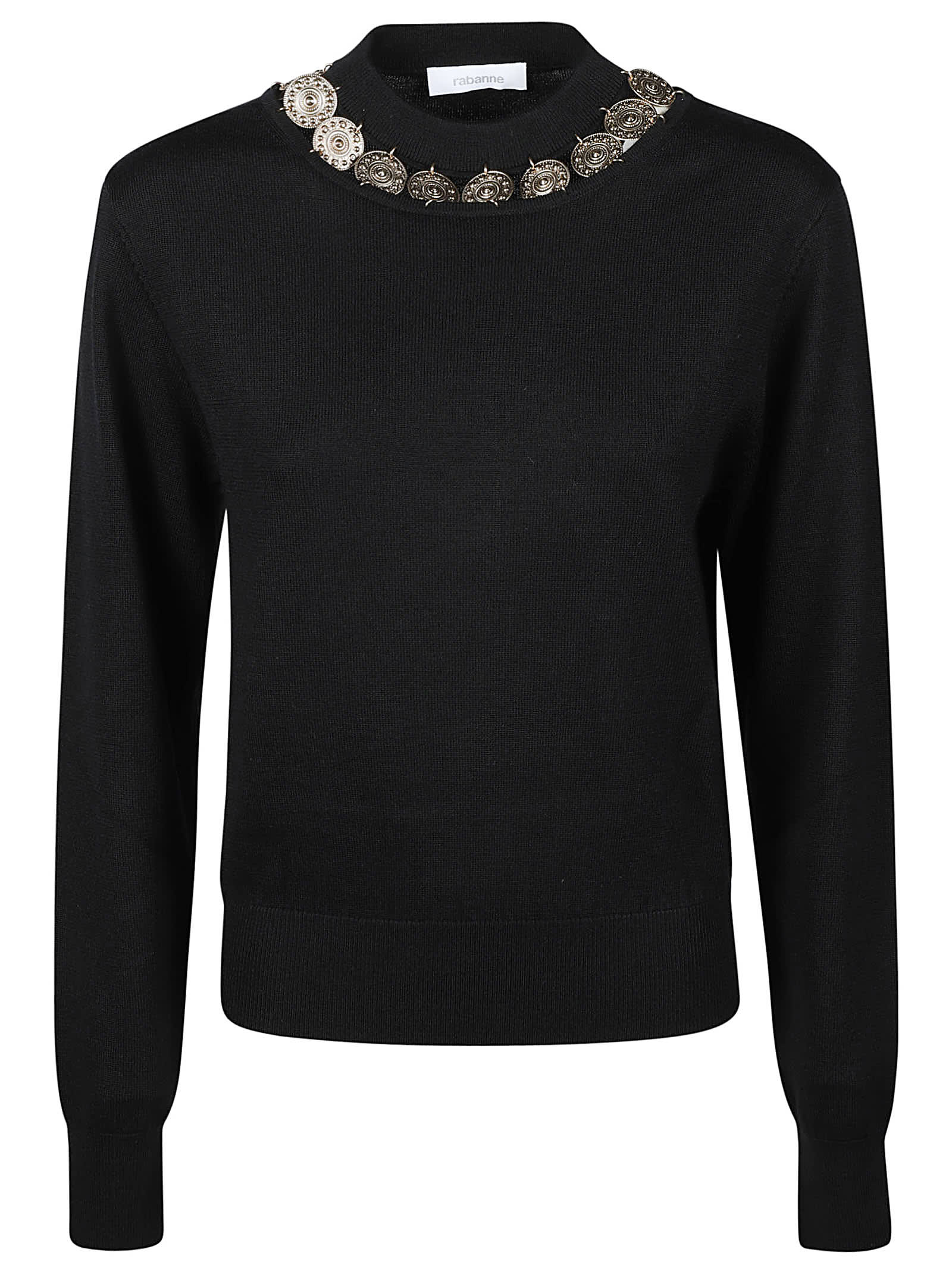 Shop Rabanne Sweater In Black