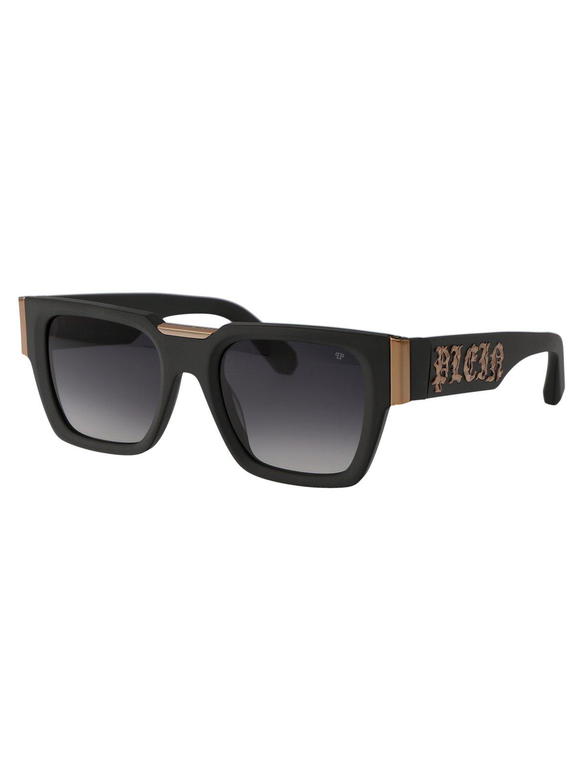 Philipp Plein Square Frame Sunglasses In 0l46