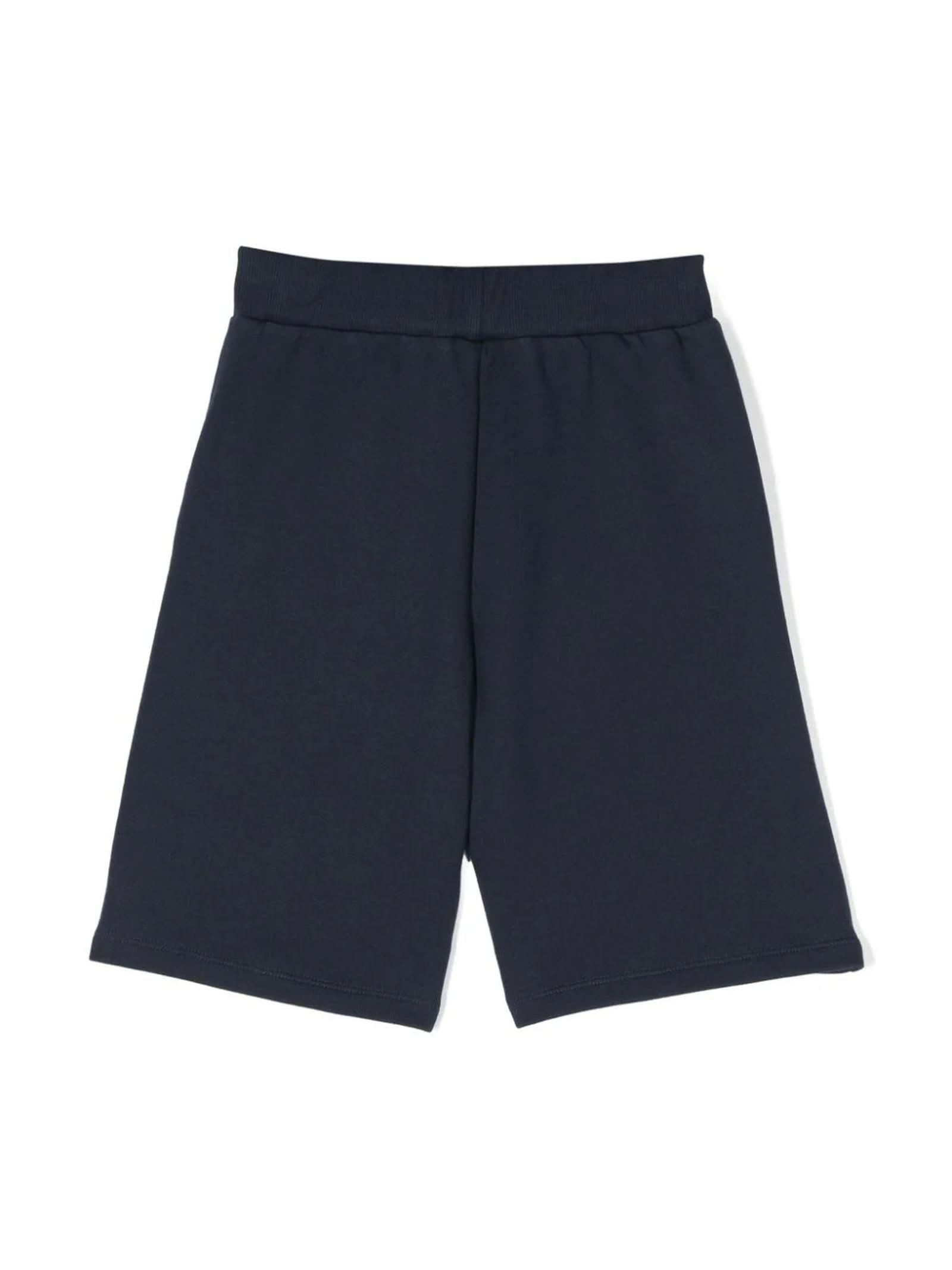 Shop Balmain Shorts Blue