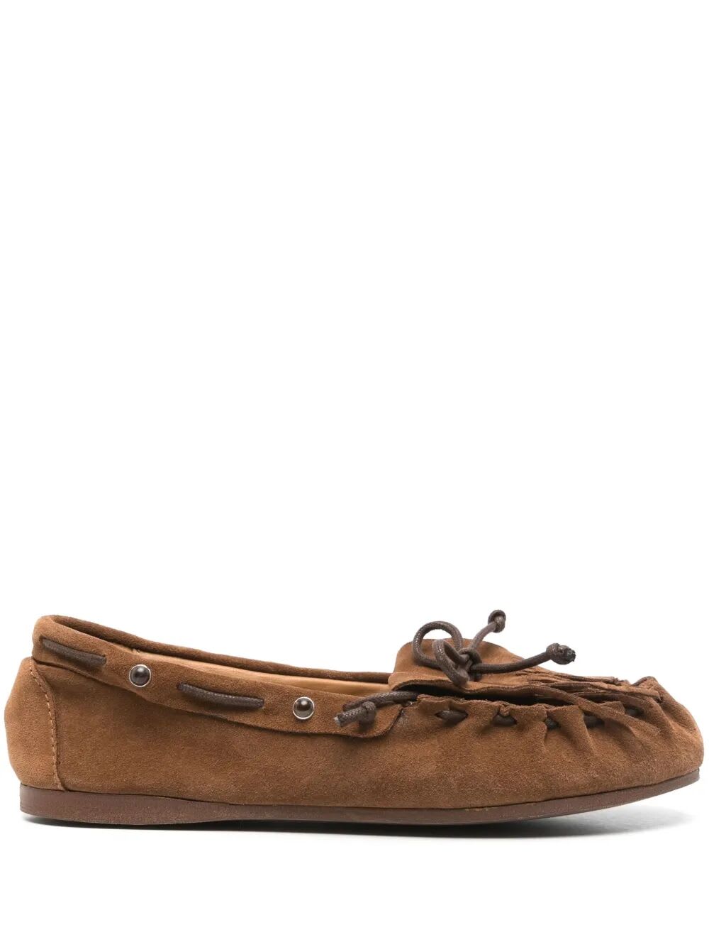 Parosh Fringes Loafer Shoes