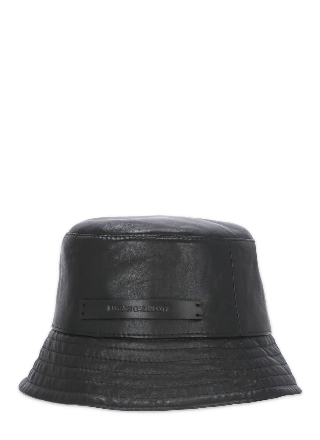 Ruslan Baginskiy Leather Bucket Hat