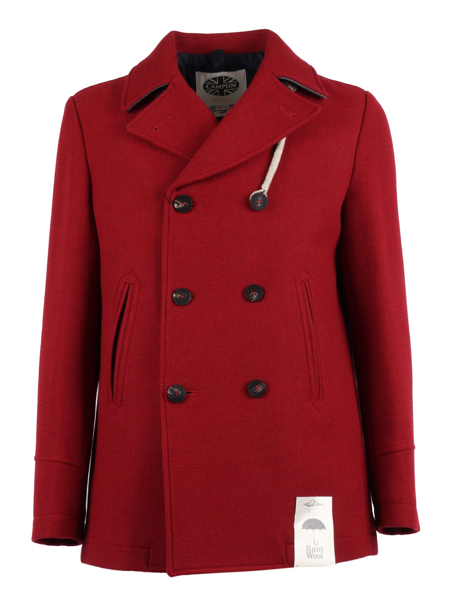 Camplin Island - S Peacoat In Red