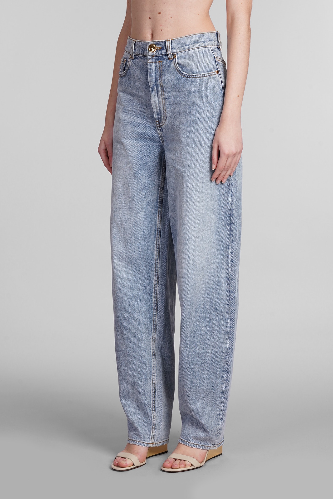 Shop Zimmermann Jeans In Blue Denim