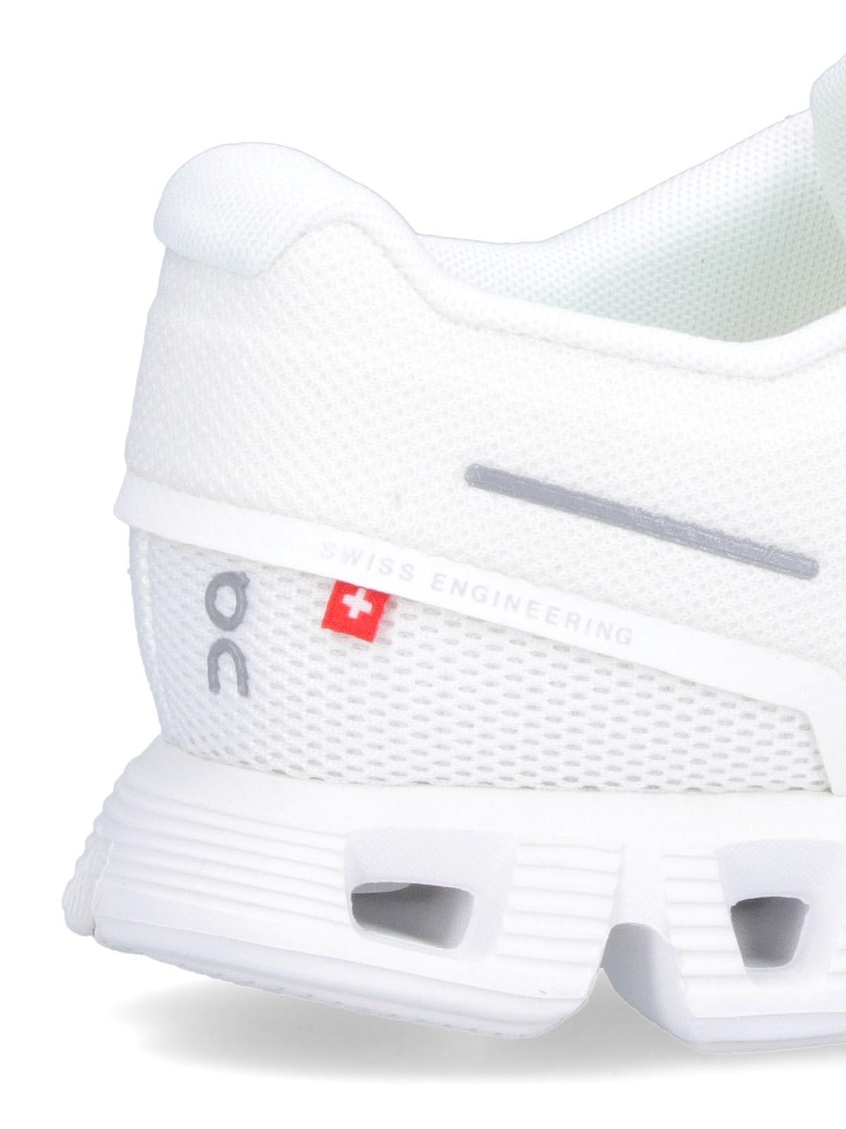 Shop On Cloud 5 Sneakers In Undyed White White