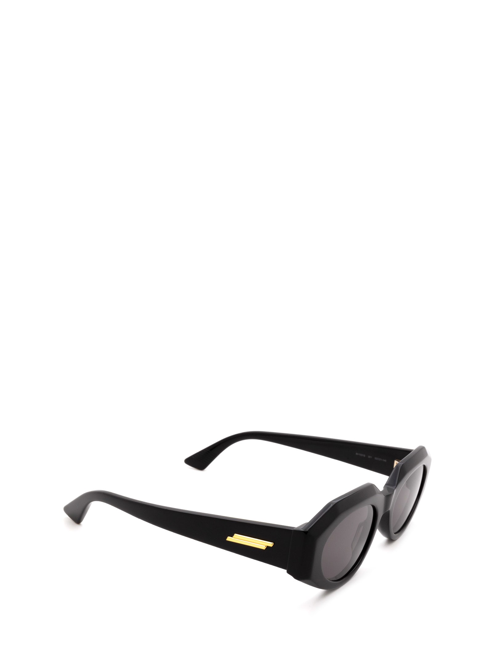 Shop Bottega Veneta Bv1031s Black Sunglasses