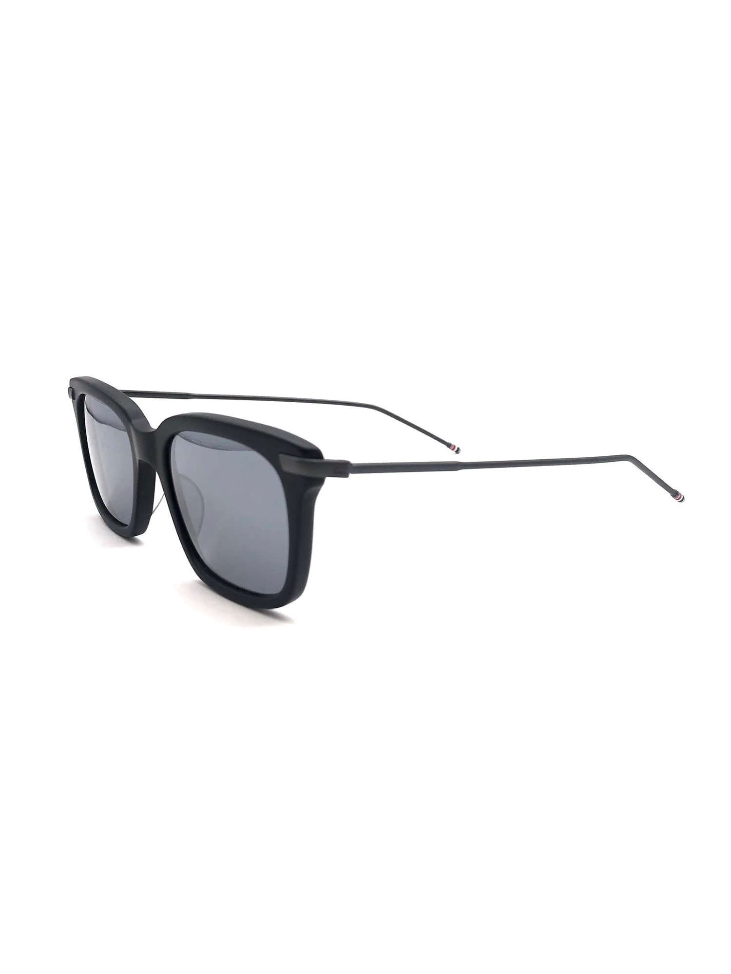 Shop Thom Browne Ues701a/g0003 Sunglasses In Black/charcoal