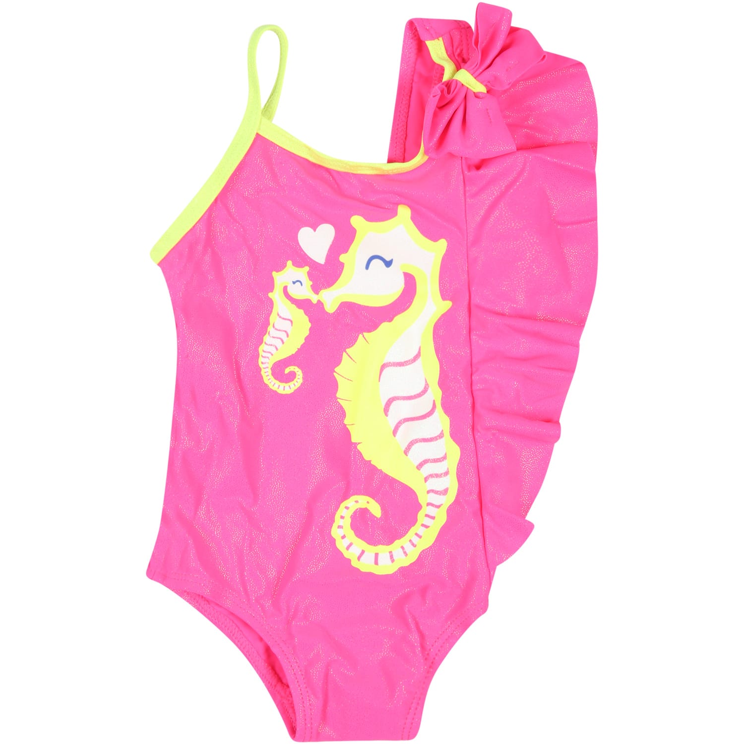 Billieblush Fuchsia Swimsuit For Baby Girl