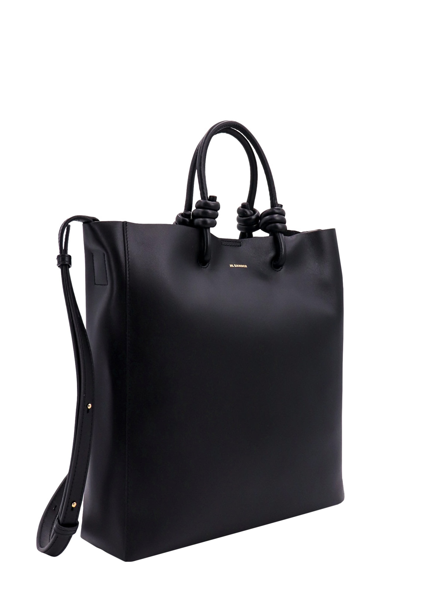 Shop Jil Sander Shoulder Bag In Nero