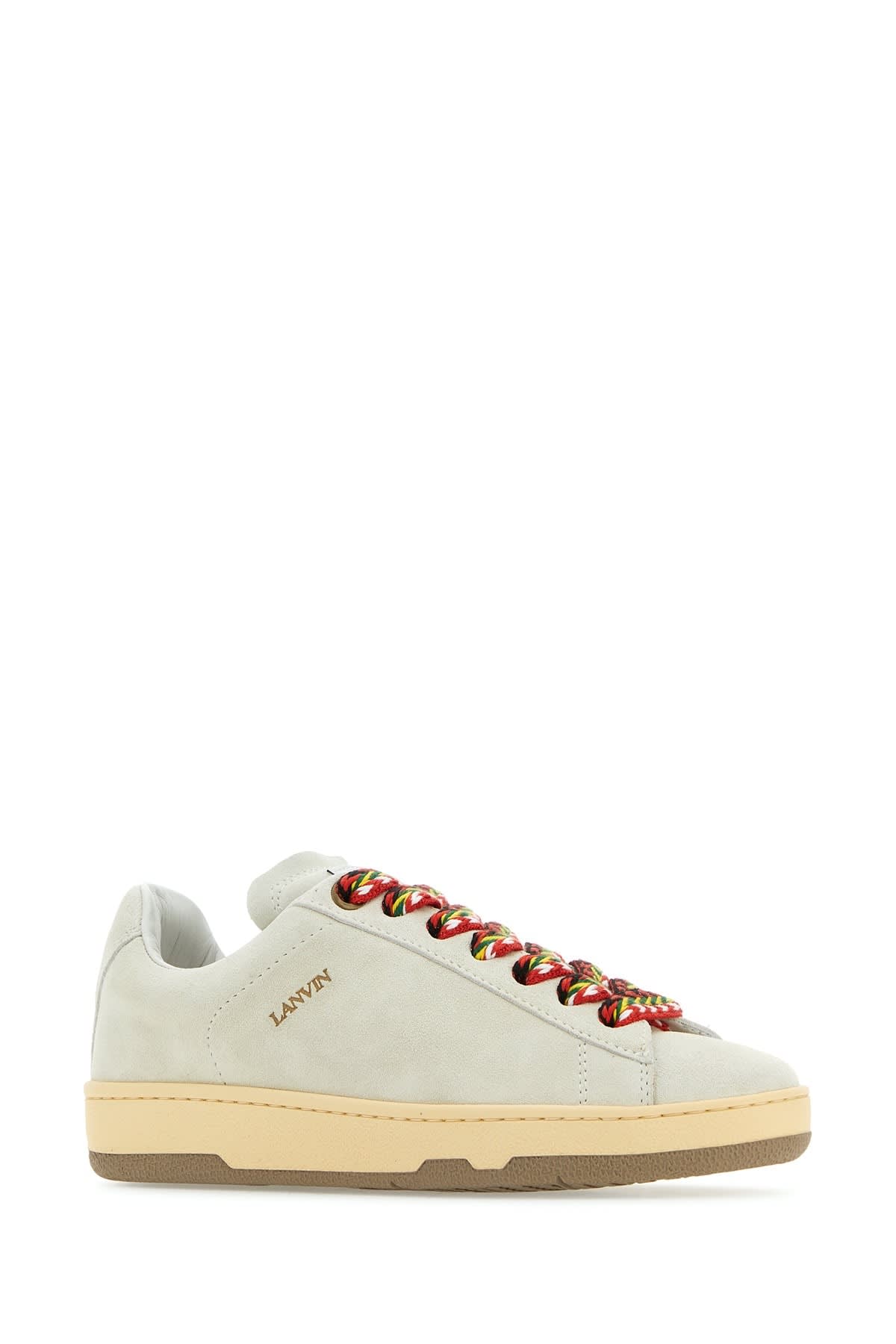 Shop Lanvin Sneakers In White