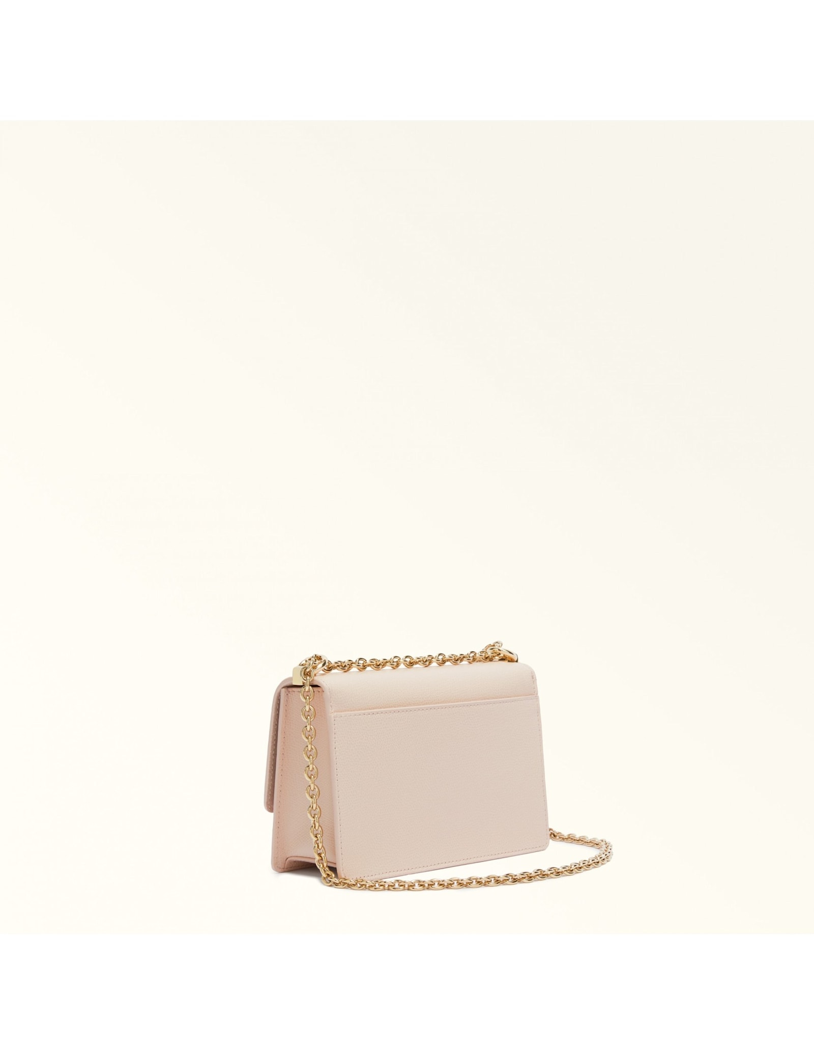 Furla 1927 Mini Leather Shoulder Bag Color Azalea In Pink