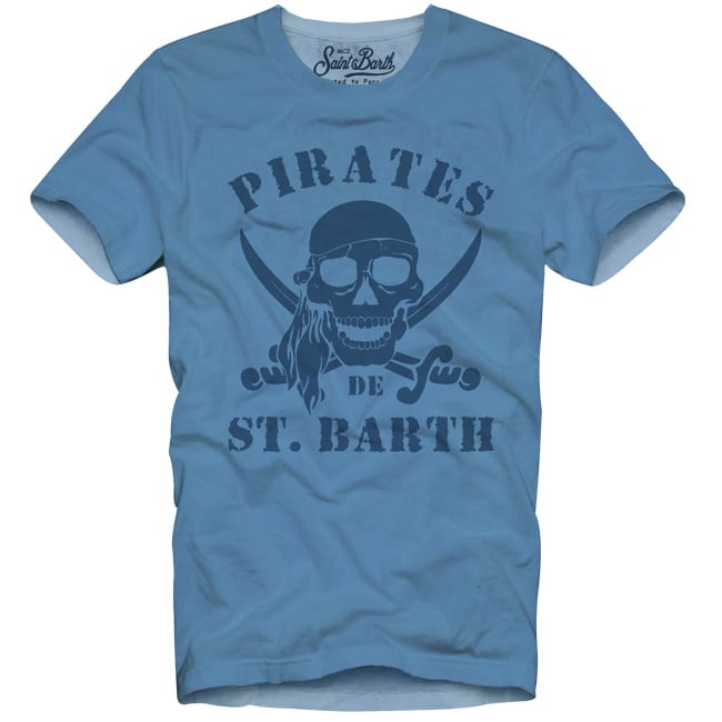MC2 Saint Barth Tshirt Boy Rock Skull