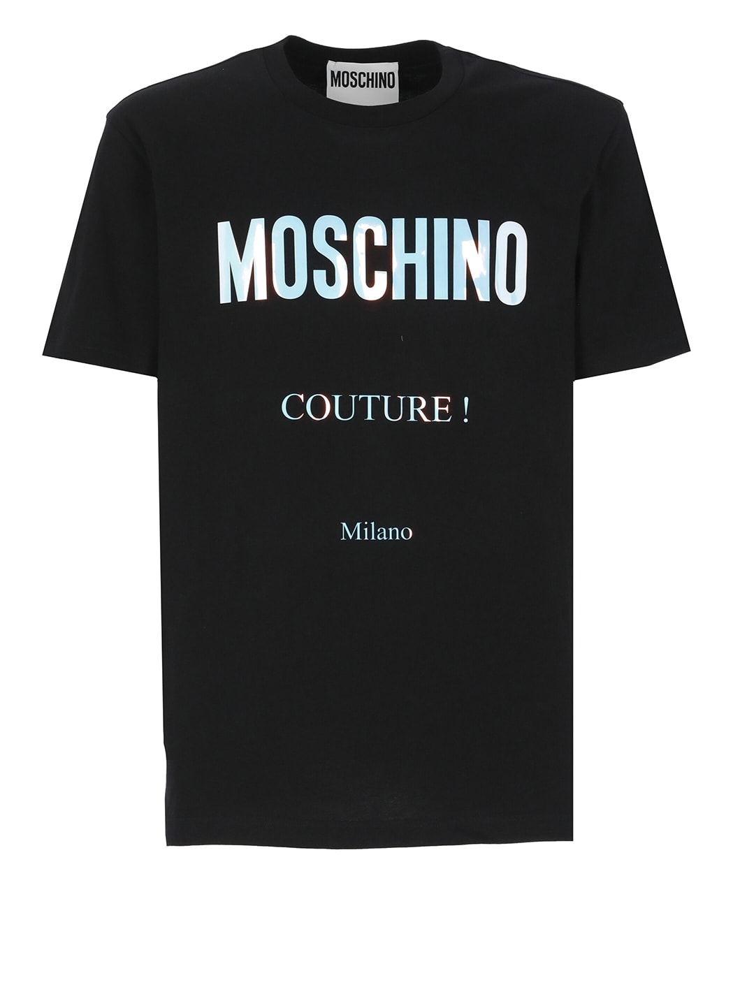 Moschino T-shirt With Holographic Logo