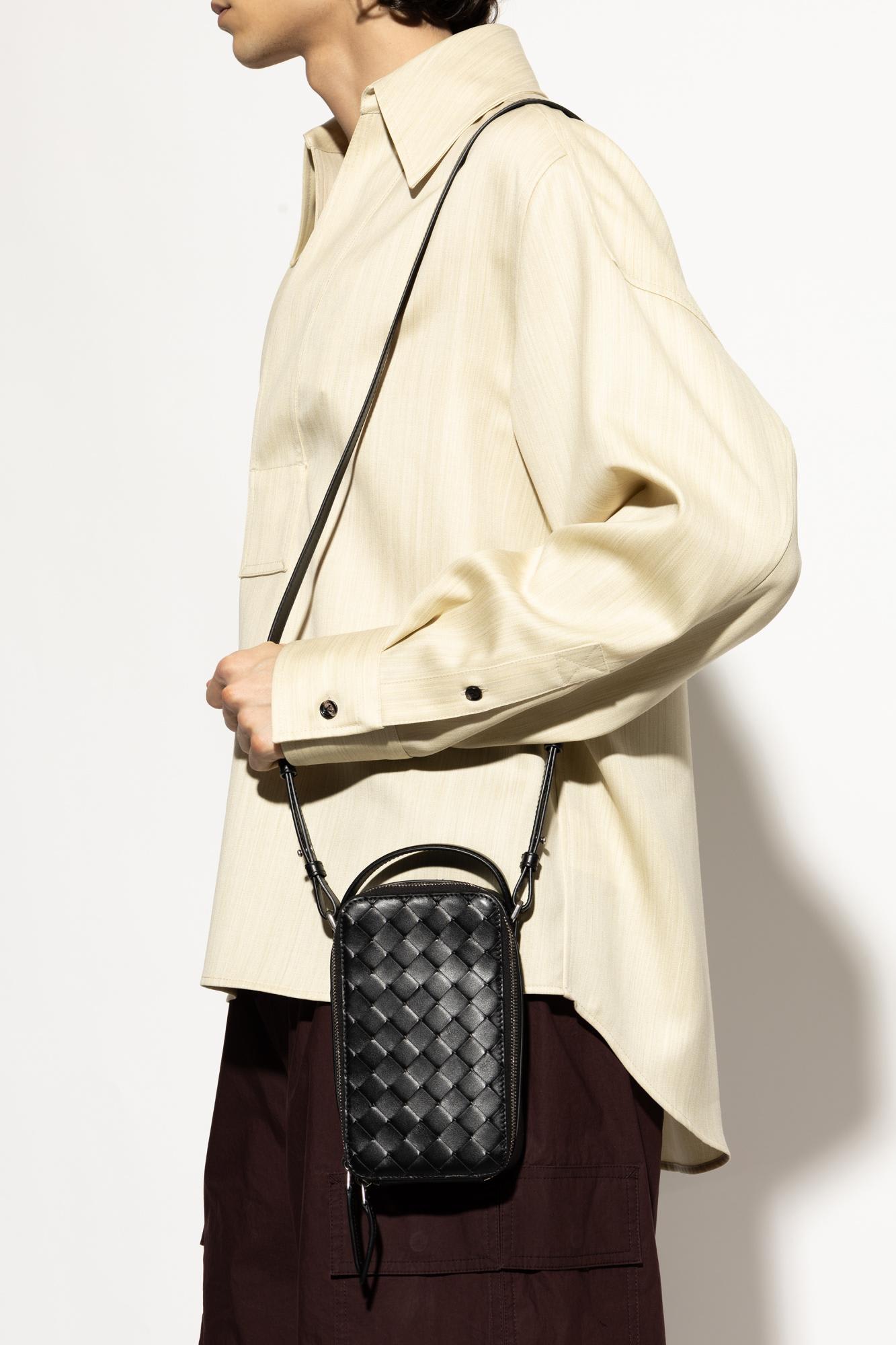 Bottega Veneta Getaway Leather Smartphone Case