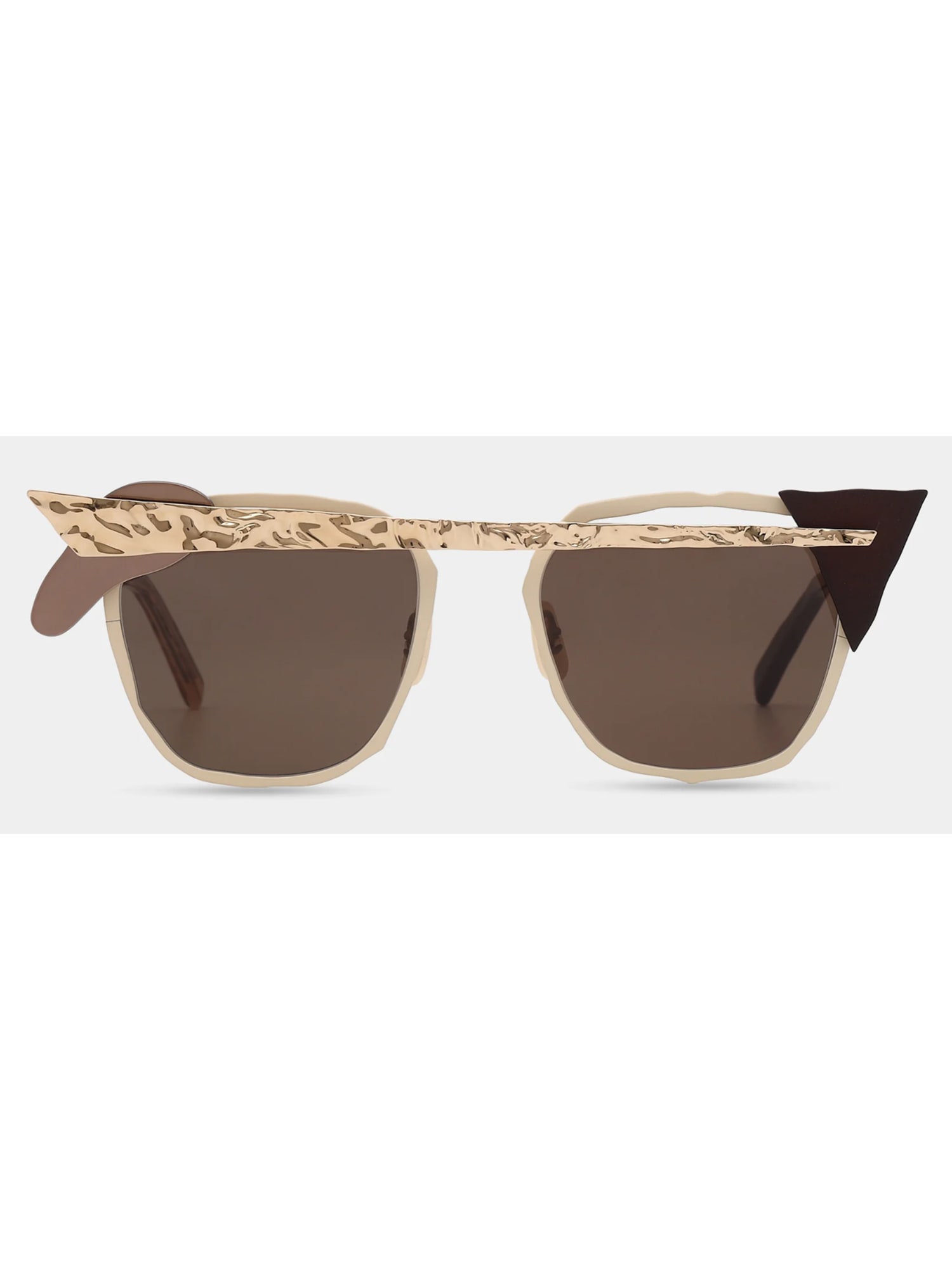Masahiro Maruyama Mm/0093 No.4 Sunglasses In Gold