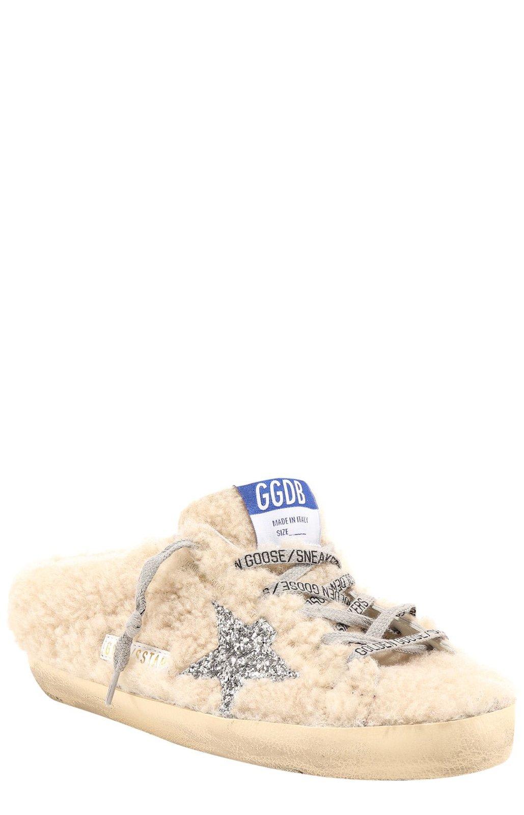 Shop Golden Goose Superstar Slip-on Sneakers In Beige