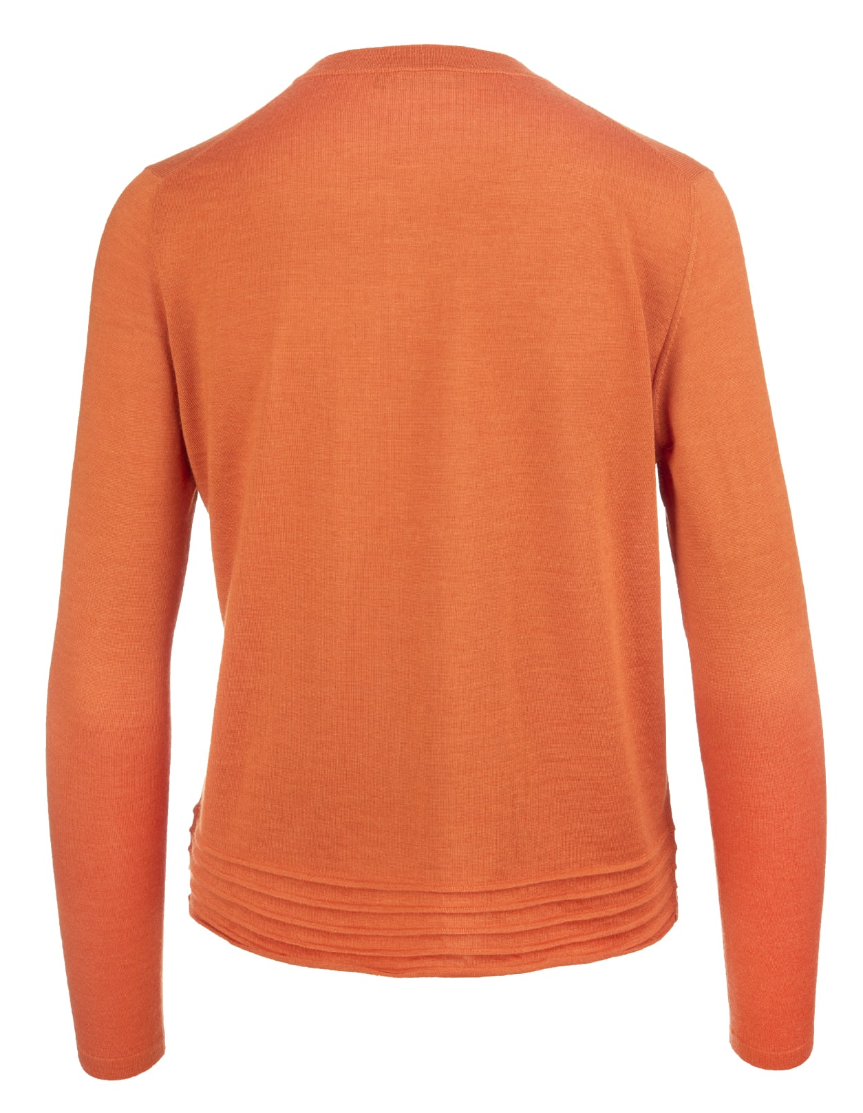 FEDELI FEDELI WINE ROUNDNECK CARDIGAN