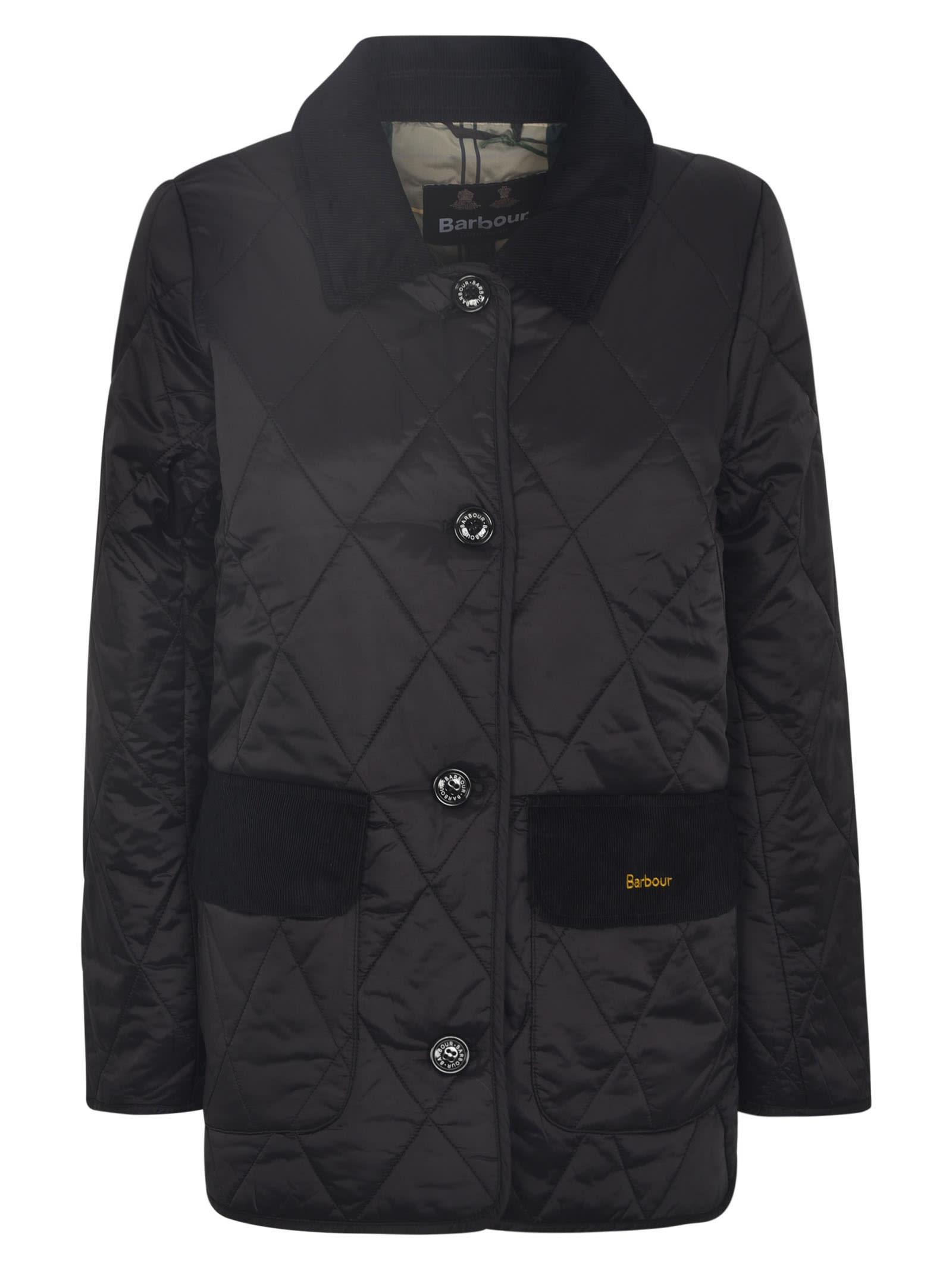 BARBOUR QUILTED CLASSIC BUTTONED JACKET