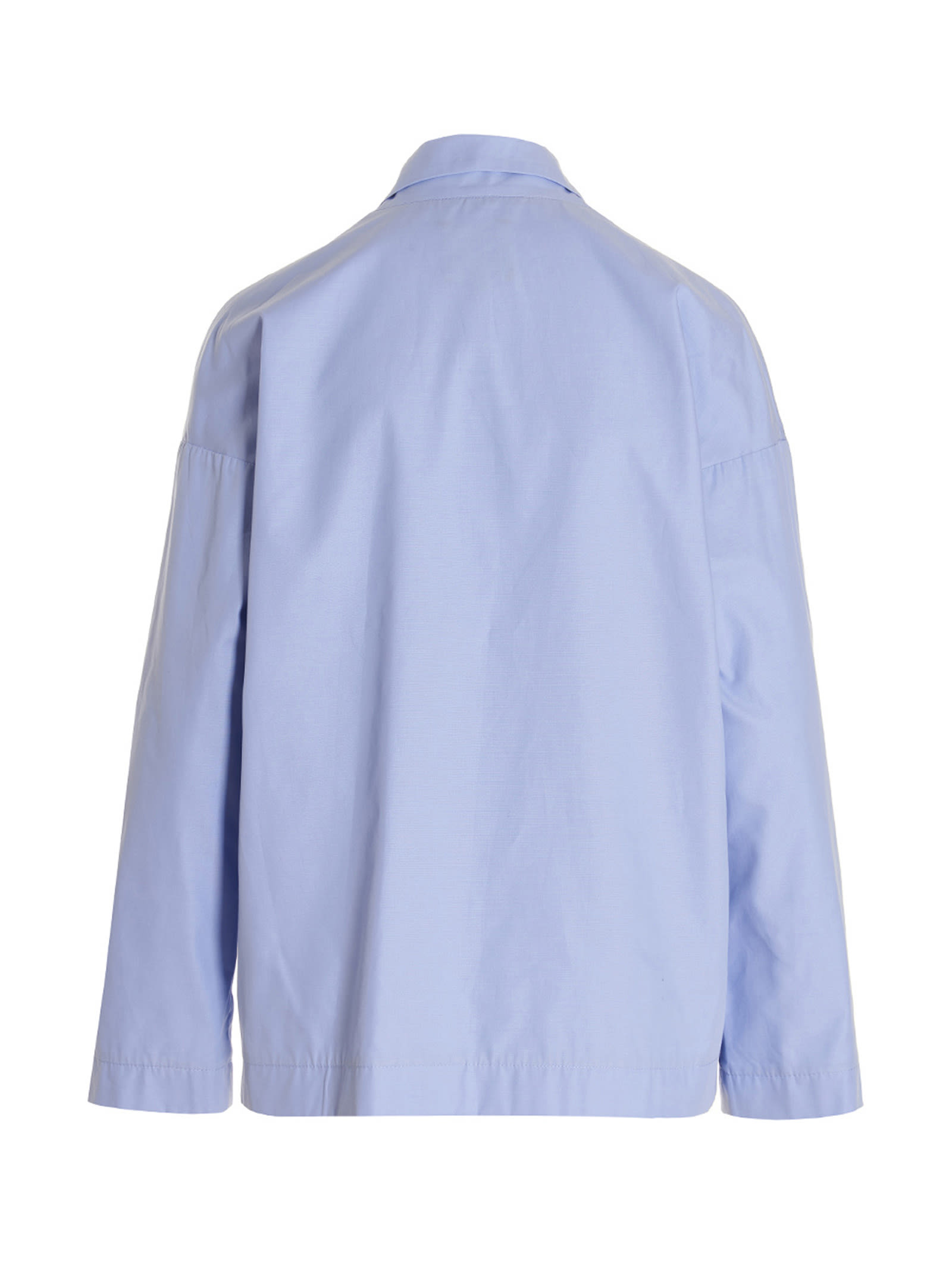 Shop Jejia Charlotte Blazer Jacket In Light Blue