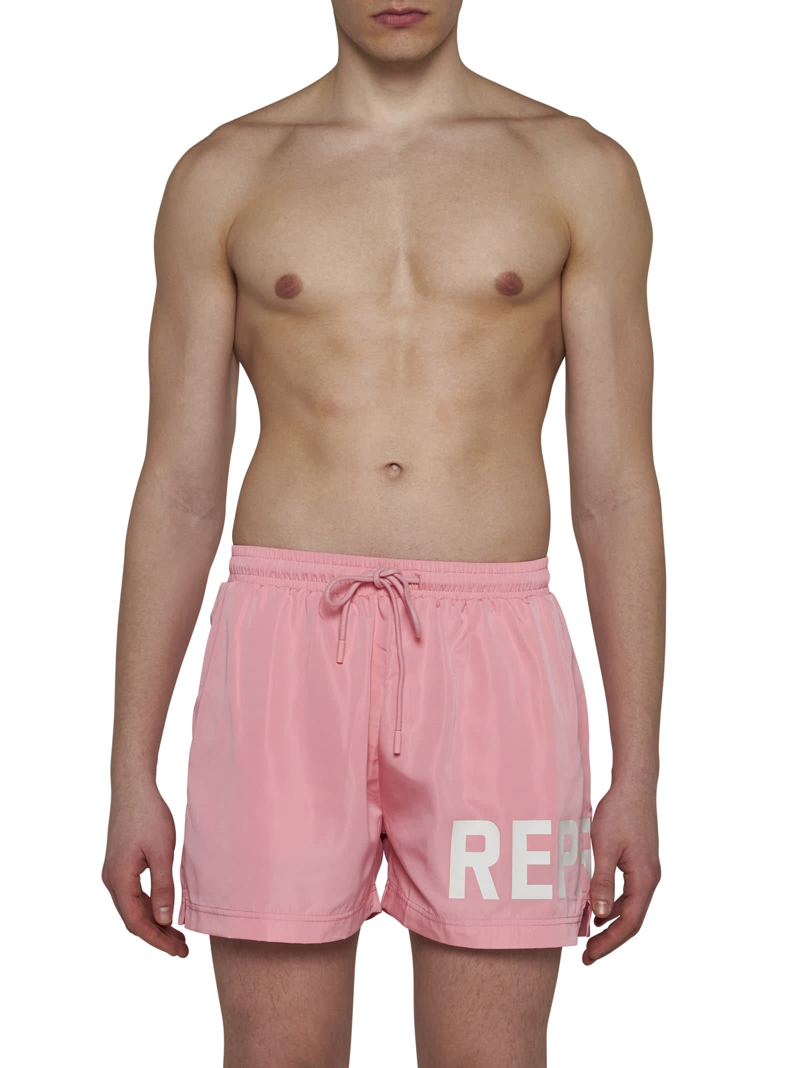 Shop Represent Swimwear In Flamingo Pink