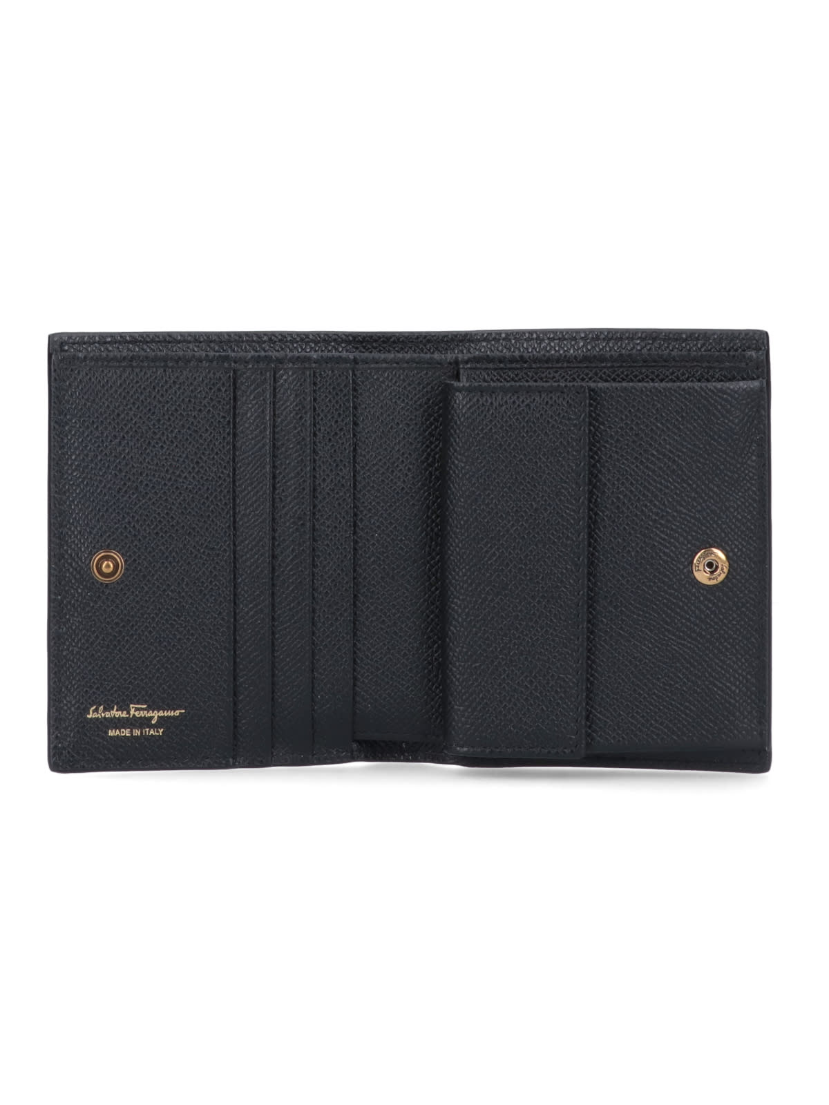 Ferragamo Gancini Wallet In Blue