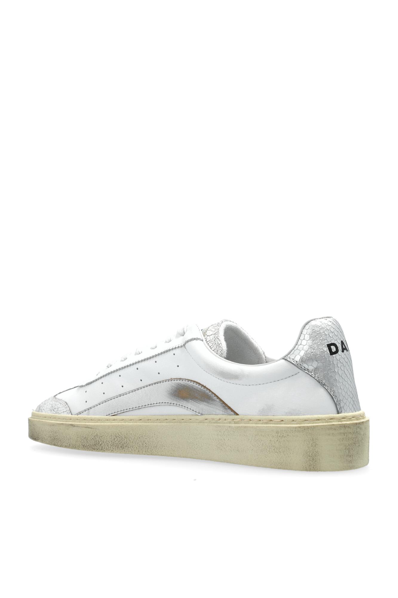 Dsquared2 Lace-up Low-top Sneakers In White