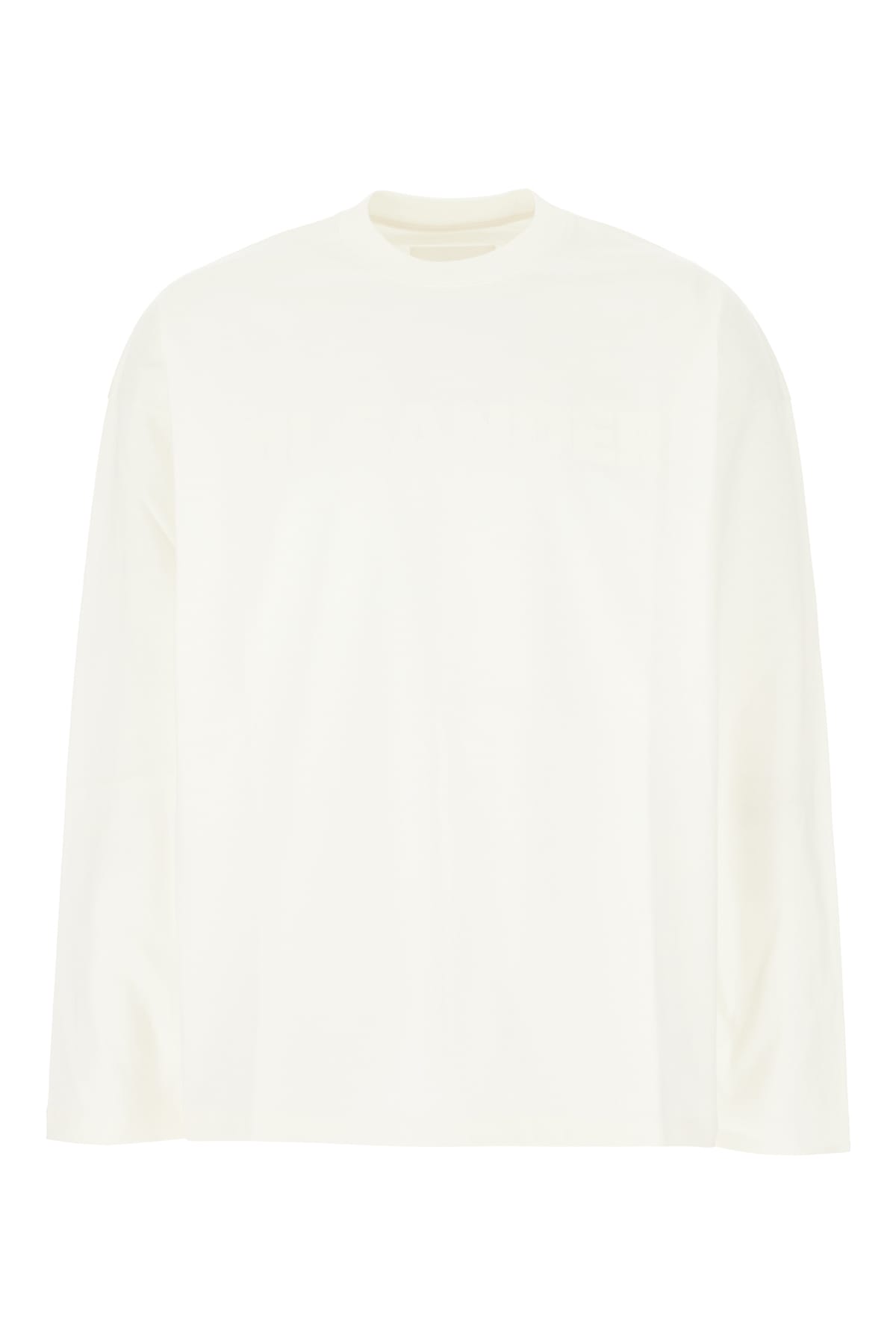 Jil Sander Ivory Cotton T-shirt In White